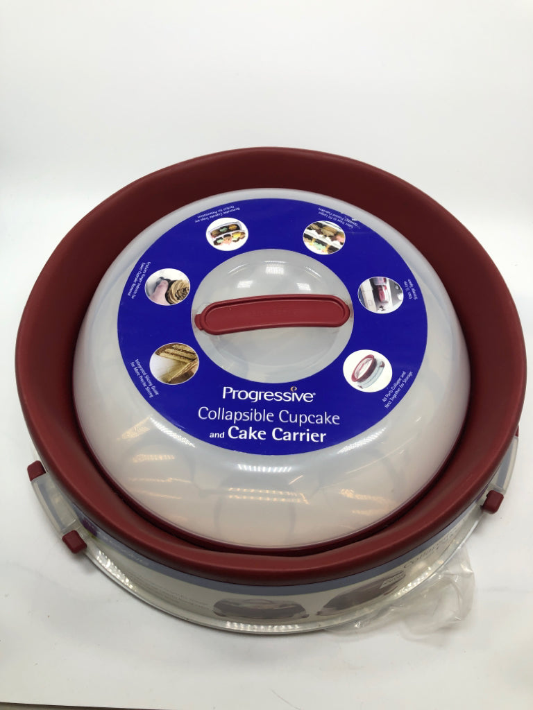 NWT COLLAPSIBLE CUPCAKE/CAKE CARRIER.