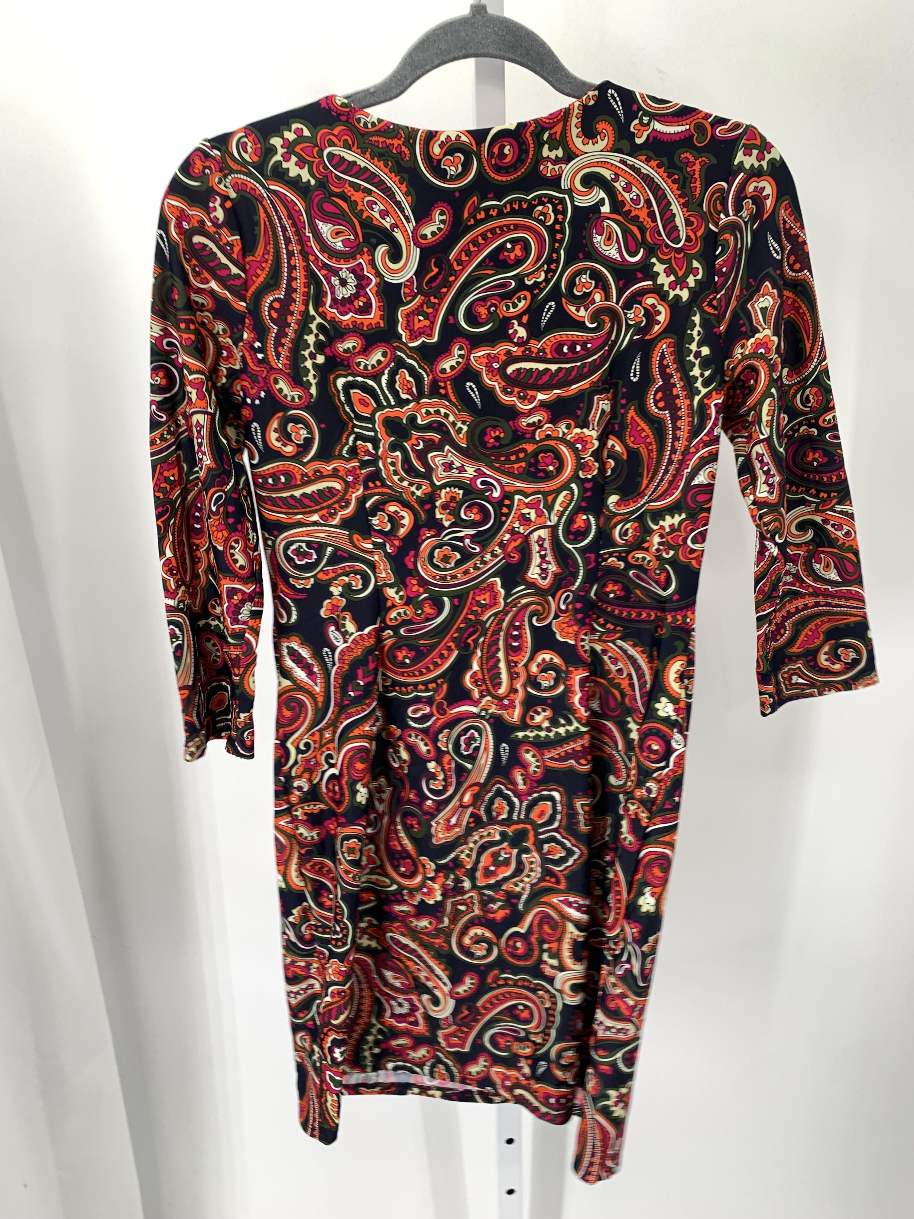 Size X Small Misses 3/4 Sleeve Dress