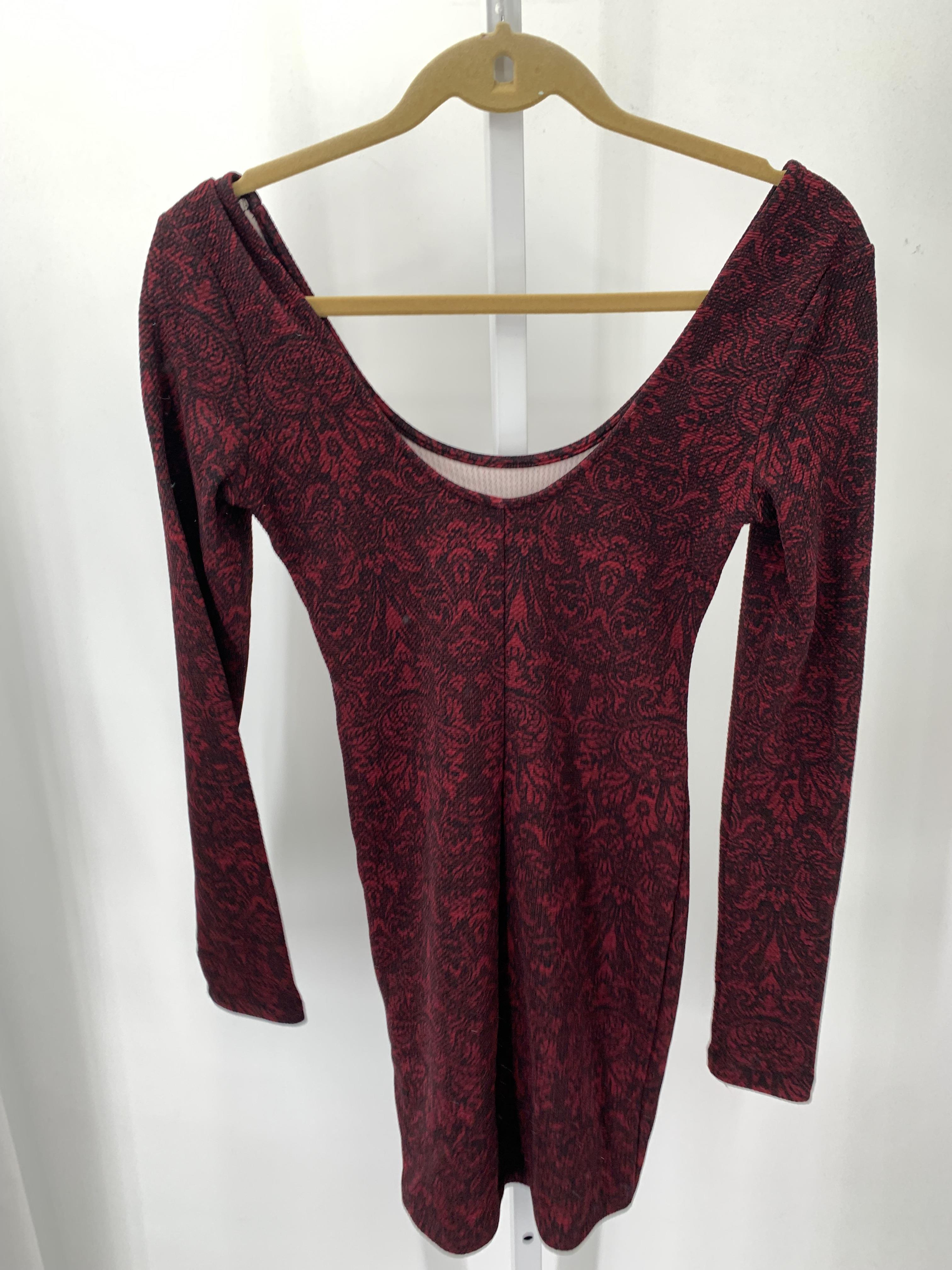 Forever 21 Size Small Juniors Long Sleeve Dress