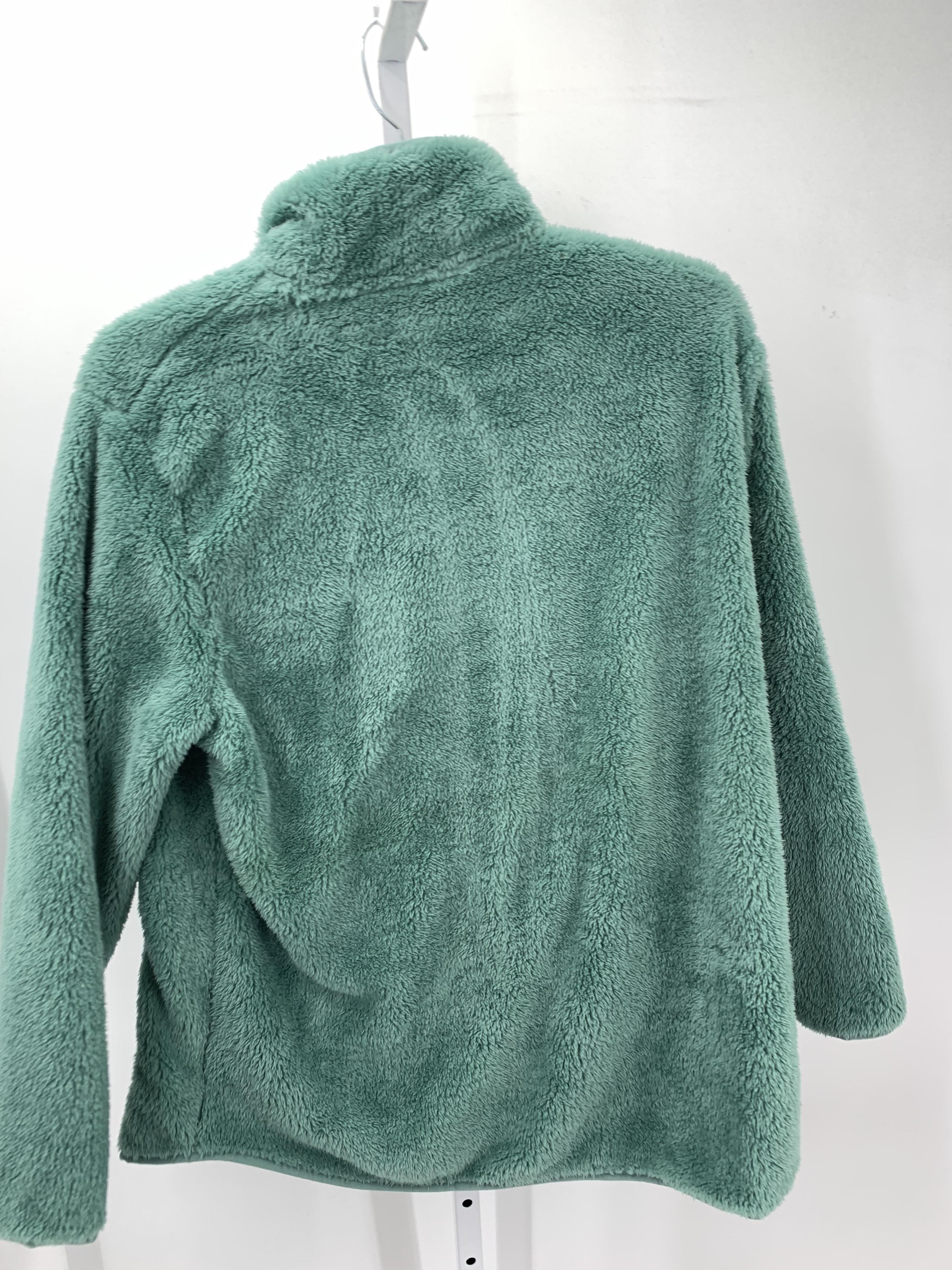 Lands End Size Large Misses Fleece Jacket