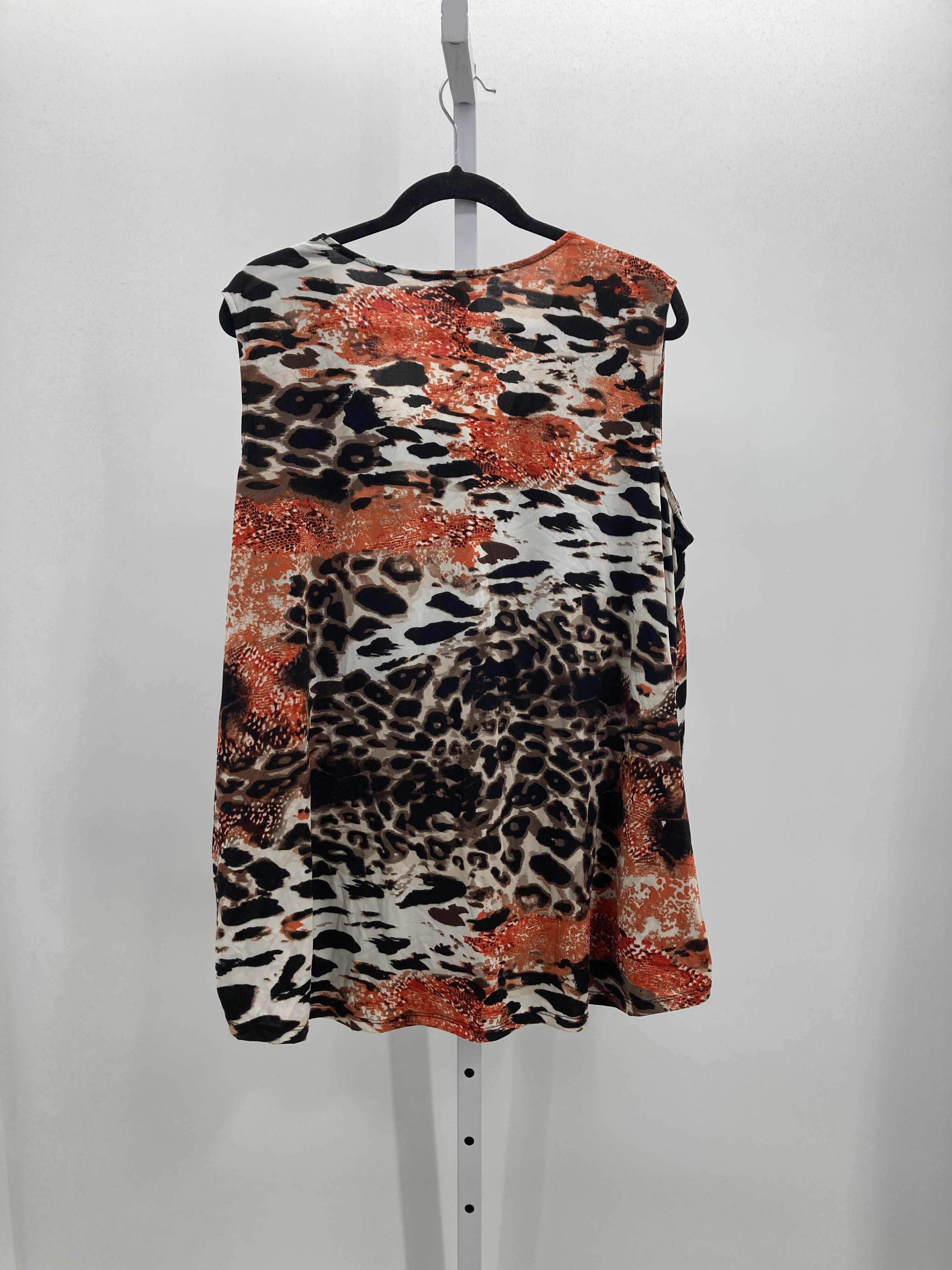 Avenue Size 18/20 W Womens Sleeveless Shirt