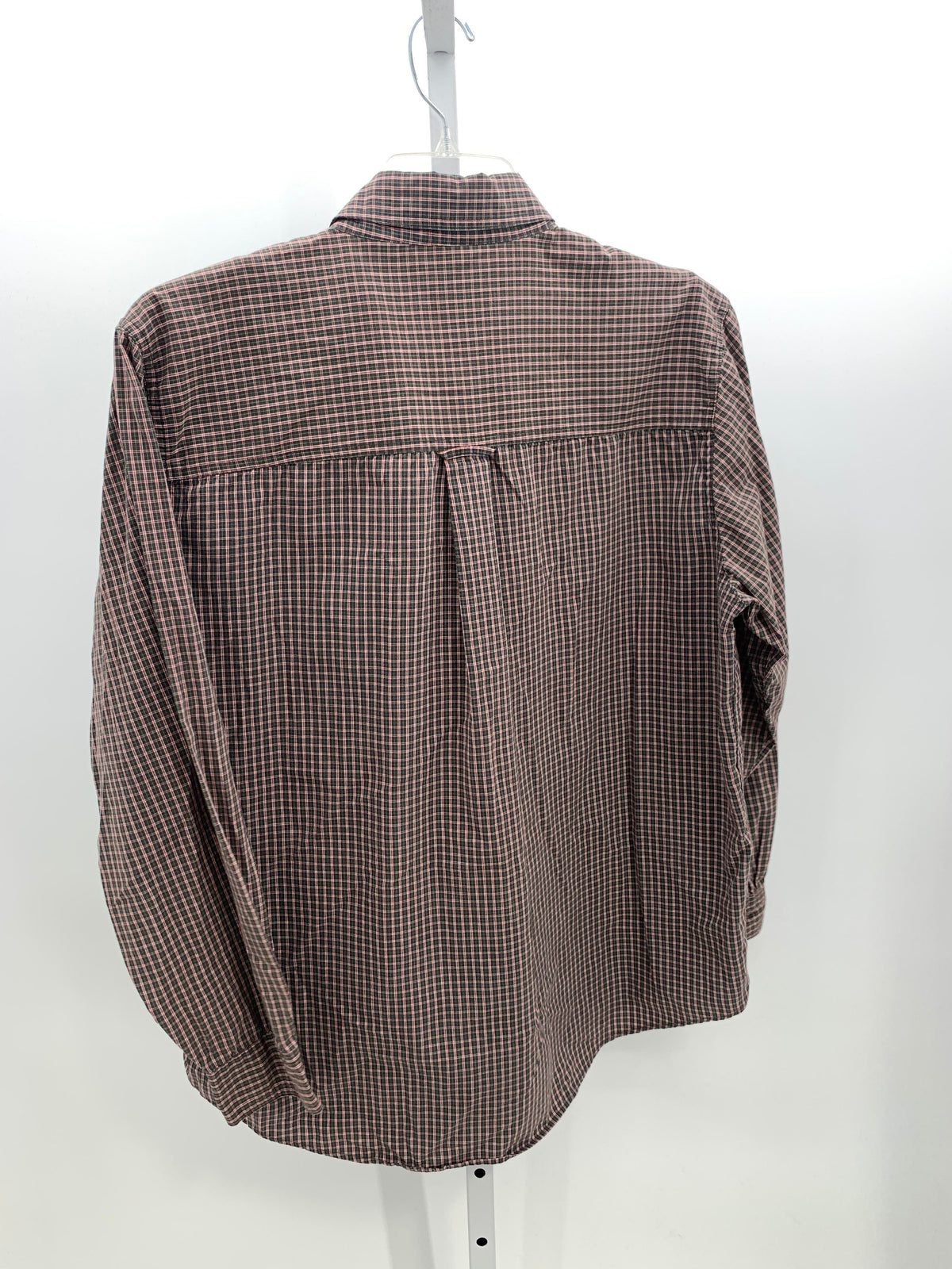 PLAID BTN DOWN