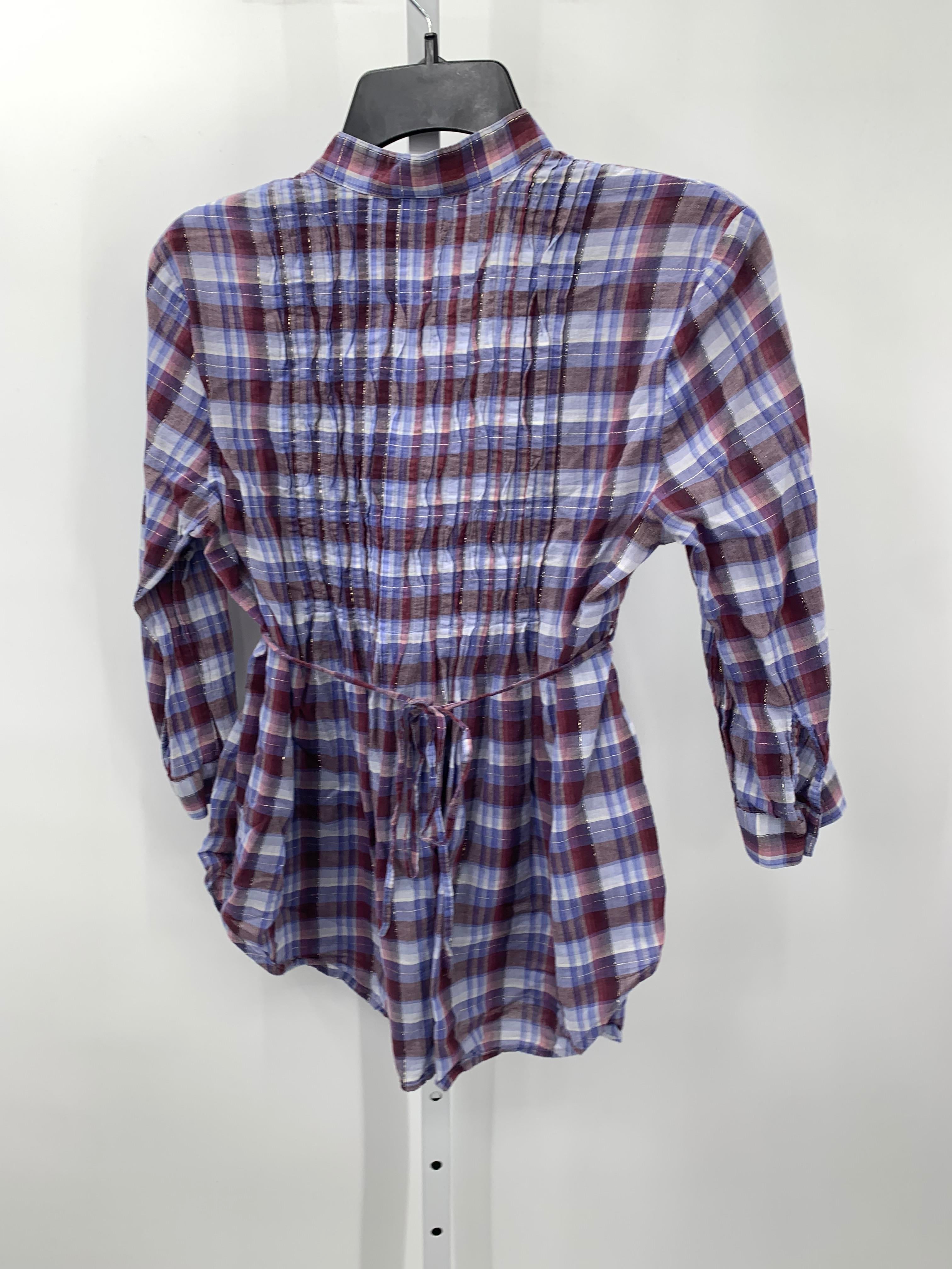 Moda International Size Medium Misses 3/4 Sleeve Shirt