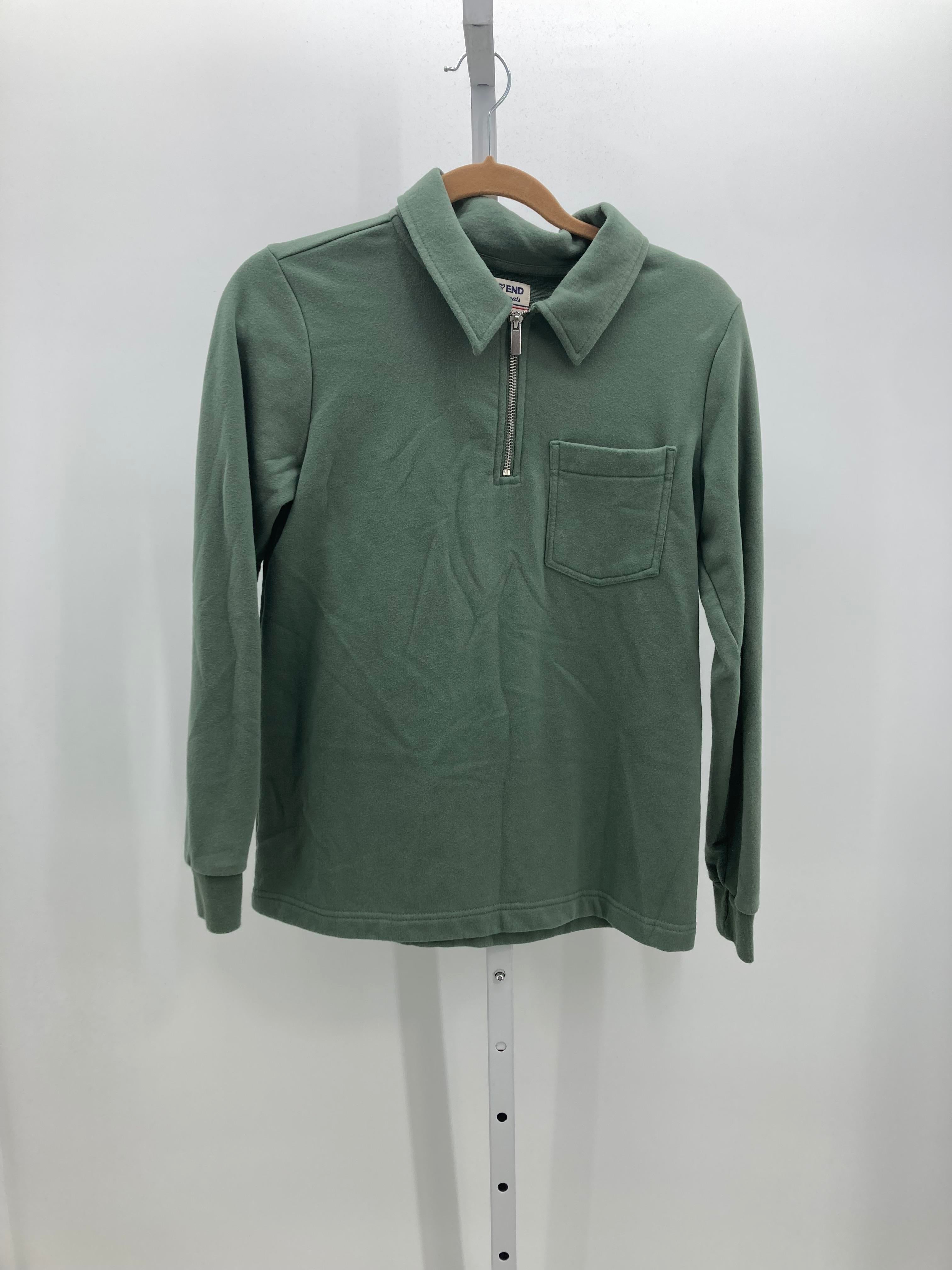 Lands End Size Small Misses Long Sleeve Shirt