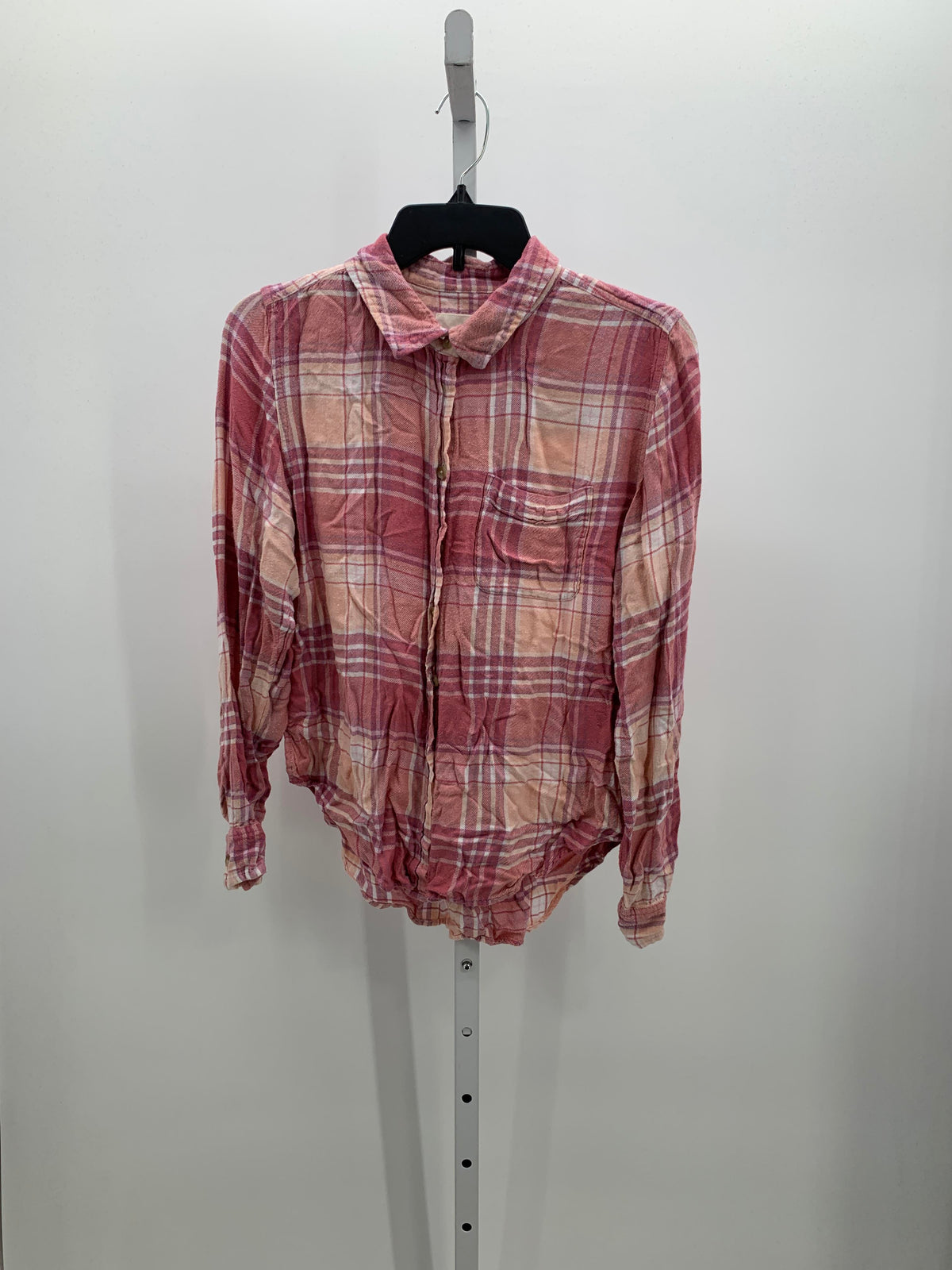 Lucky Brand Size X Small Misses Long Sleeve Shirt