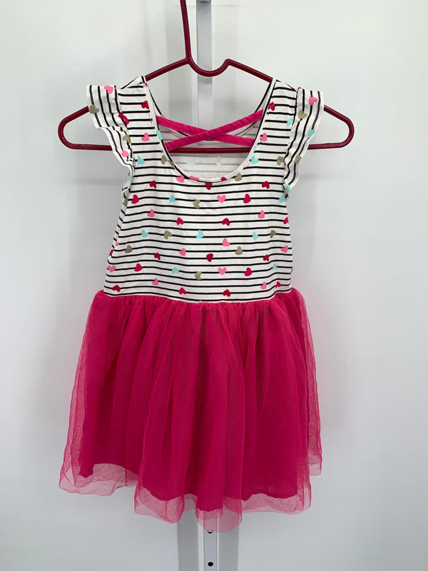Isaac Mizrahi Size 7-8 Girls Short Sleeve Dress