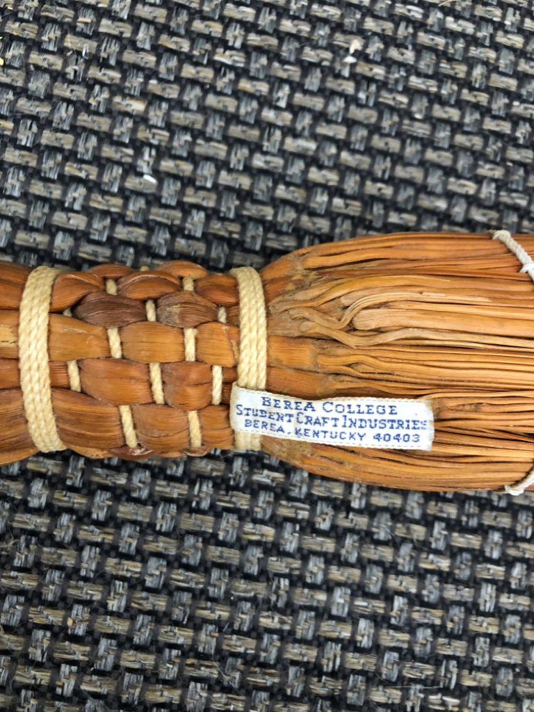 VTG BEREA COLLEGE FAUX BROOM DECOR.