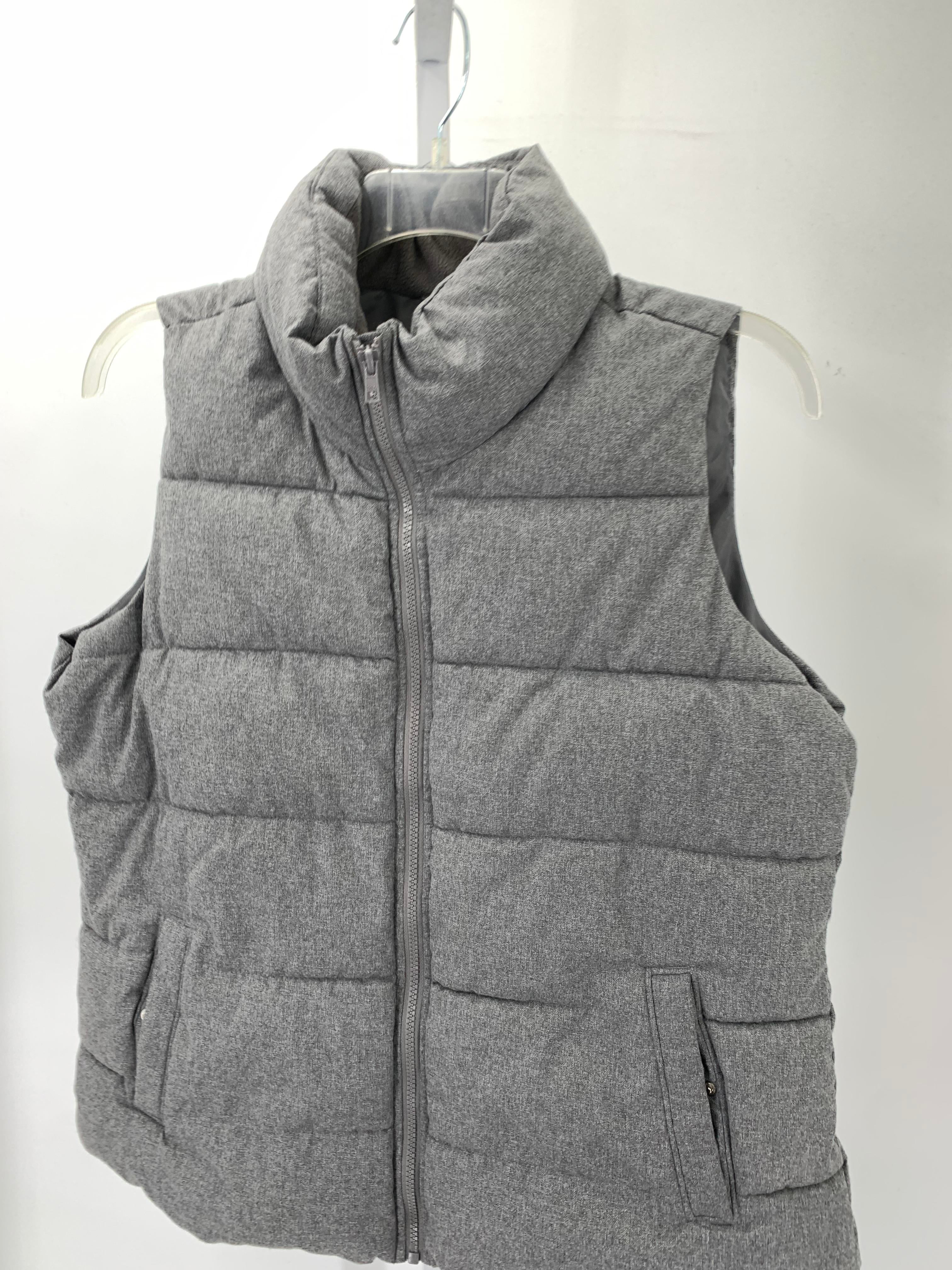 ZIP UP PUFF VEST