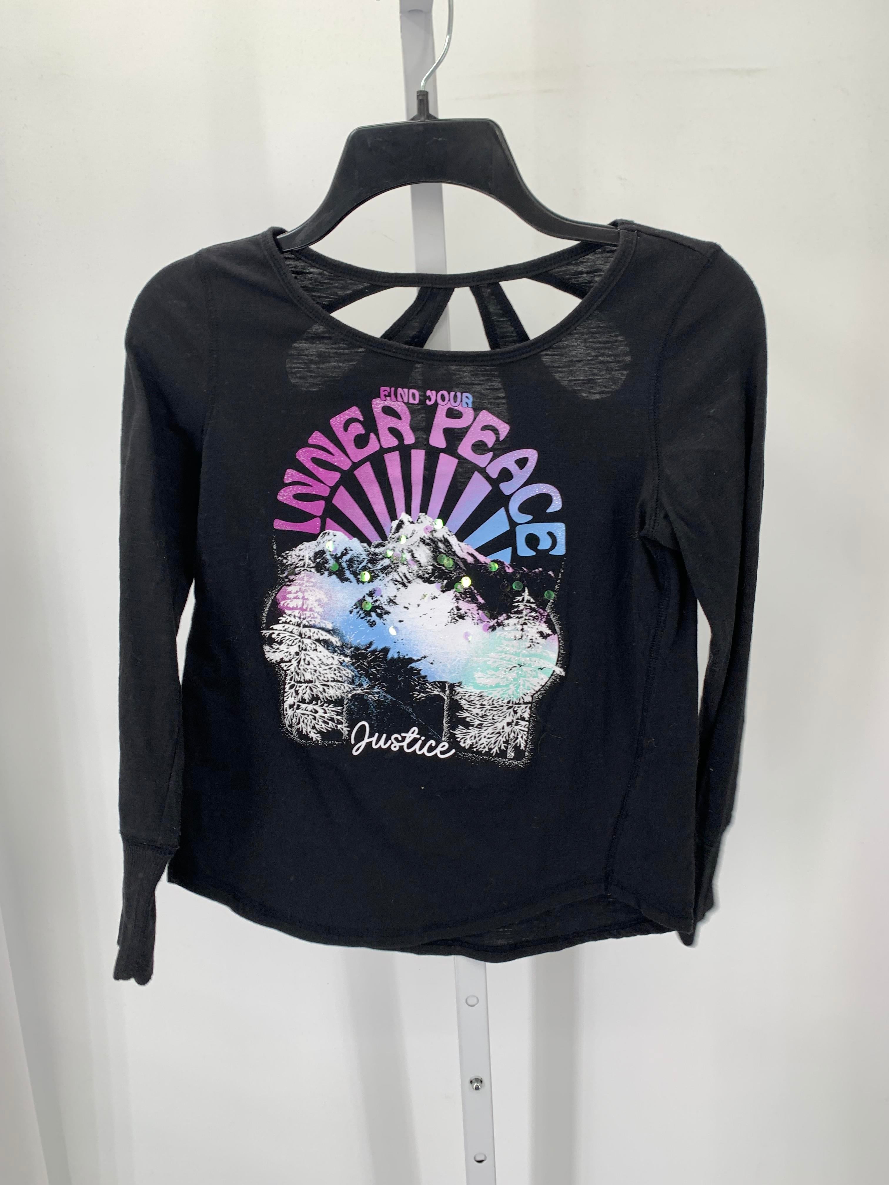 Justice Size 10 Girls Long Sleeve Shirt
