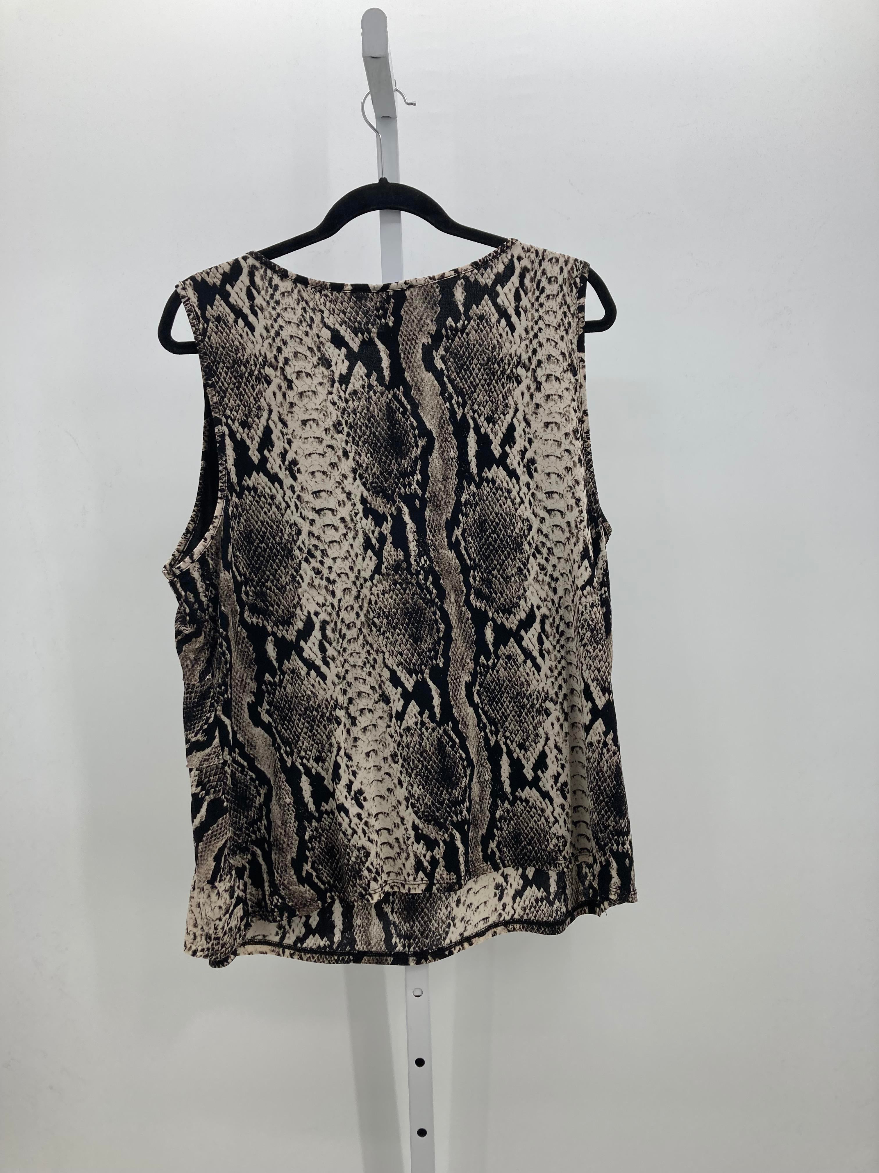 Worthington Size 2X Womens Sleeveless Shirt