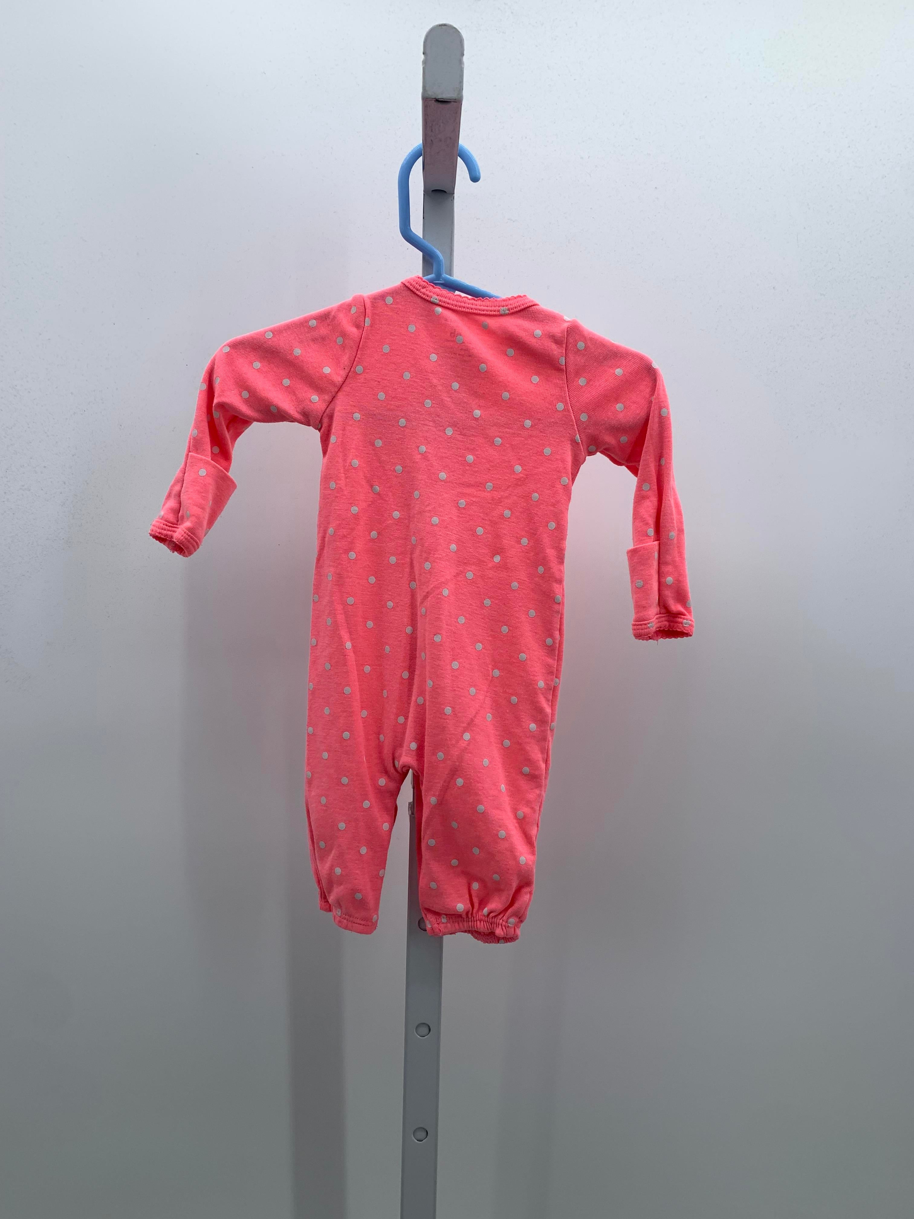 Carters Size Newborn Girls Long Slv. Romper