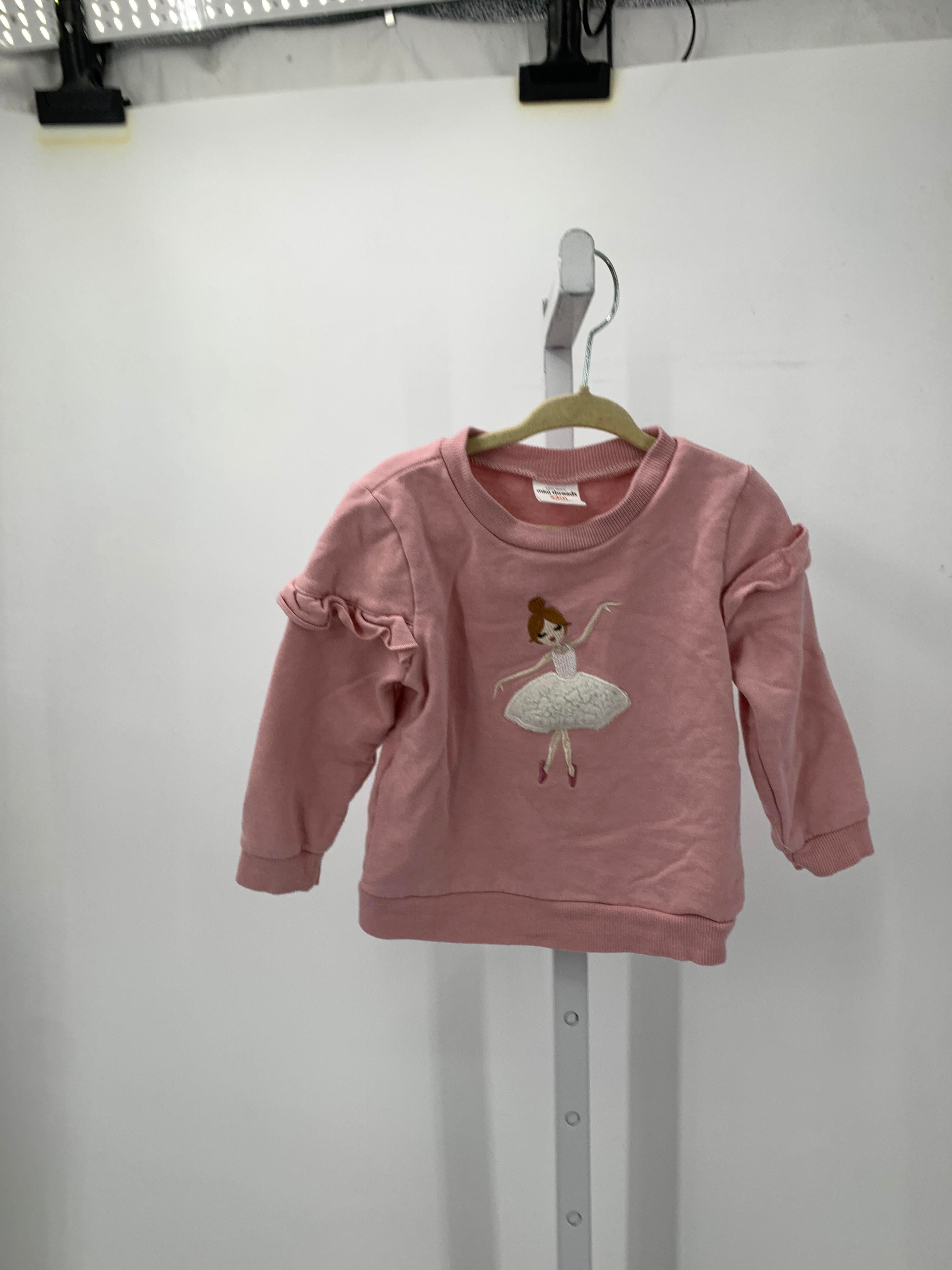 Petit Lem Size 24 Months Girls Long Sleeve Shirt