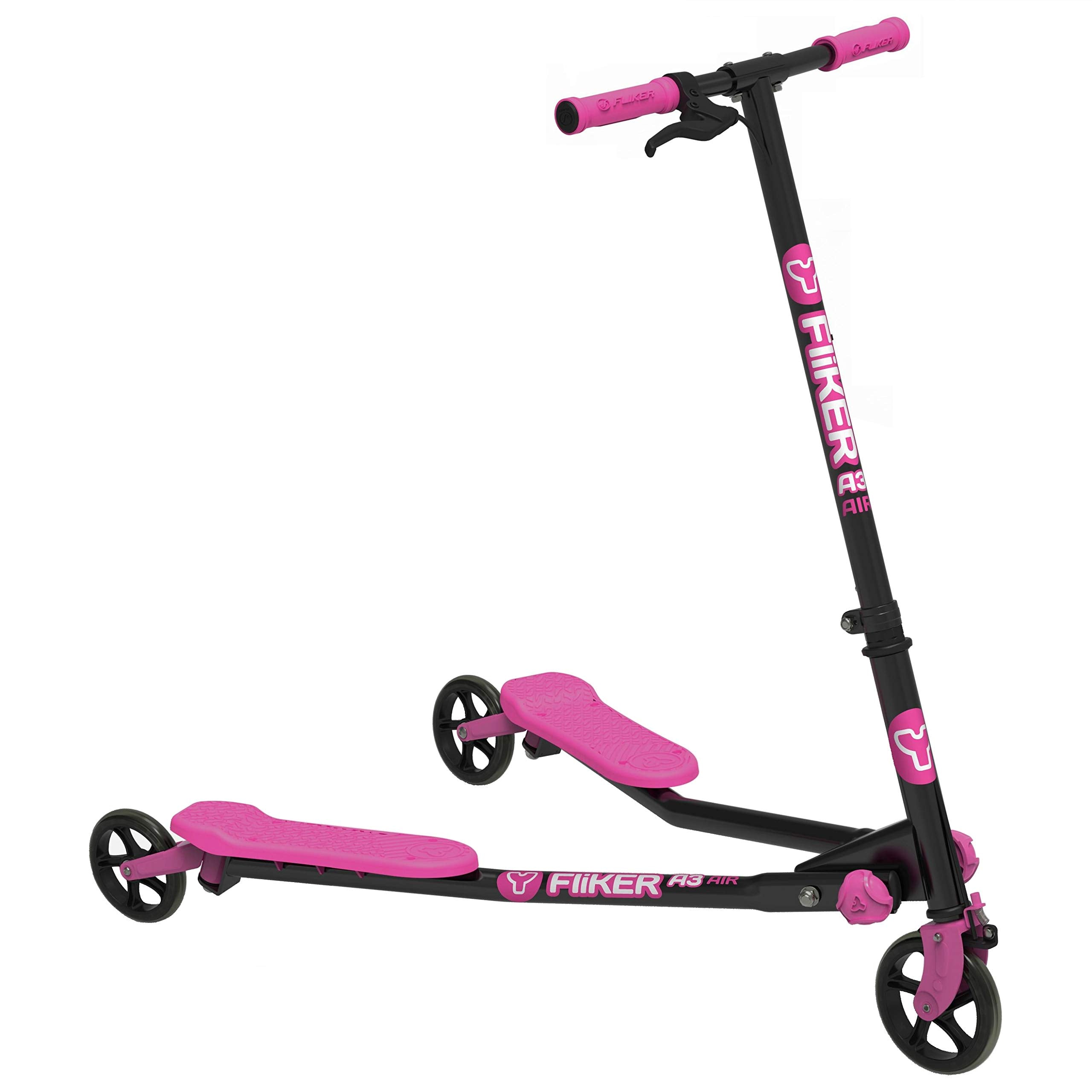 Yvolution Y Fliker A1 Air Scooter Black And Pink *some wear*