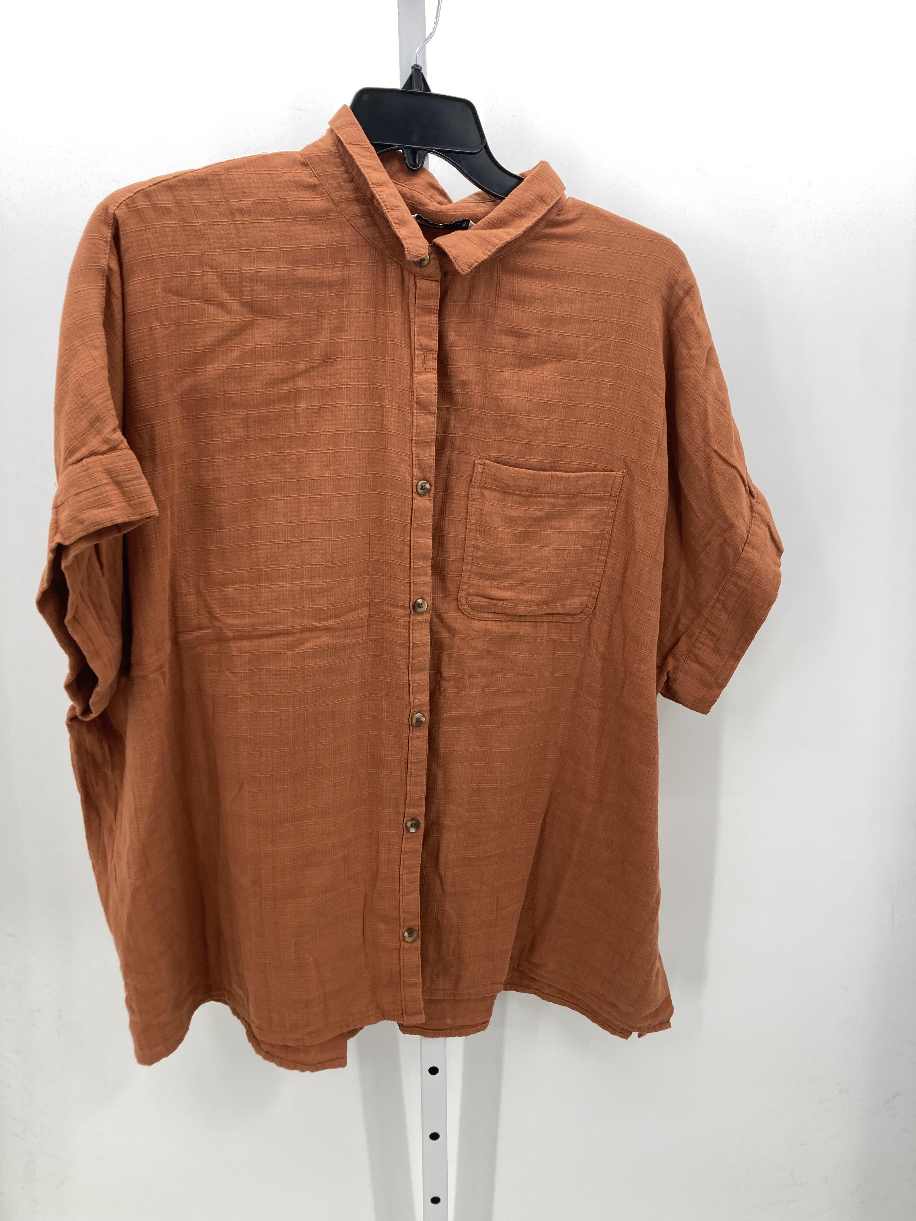 Sonoma Size 3X Womens Short Sleeve Shirt