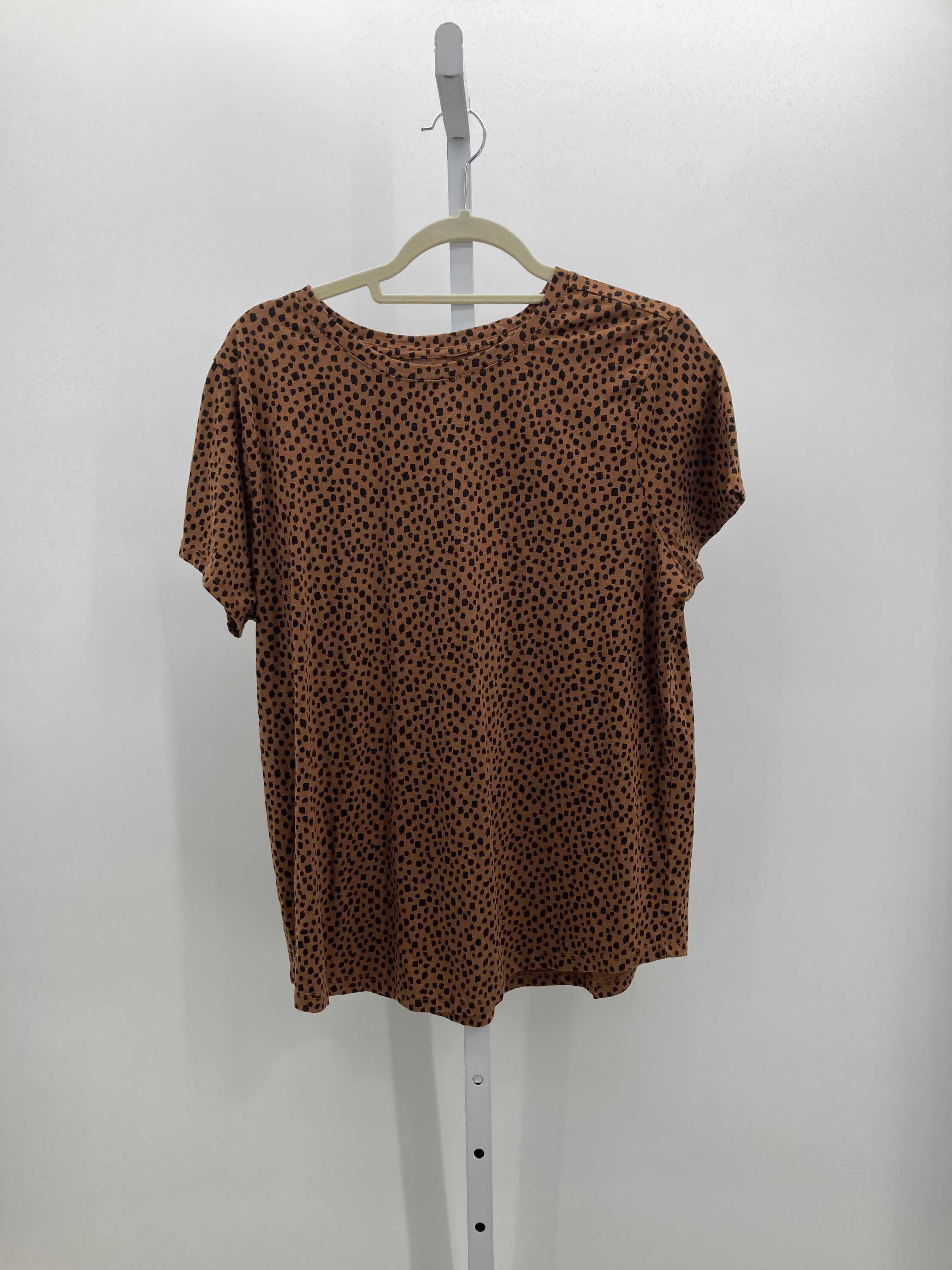 Sonoma Size Extra Large Misses Short Sleeve Shirt