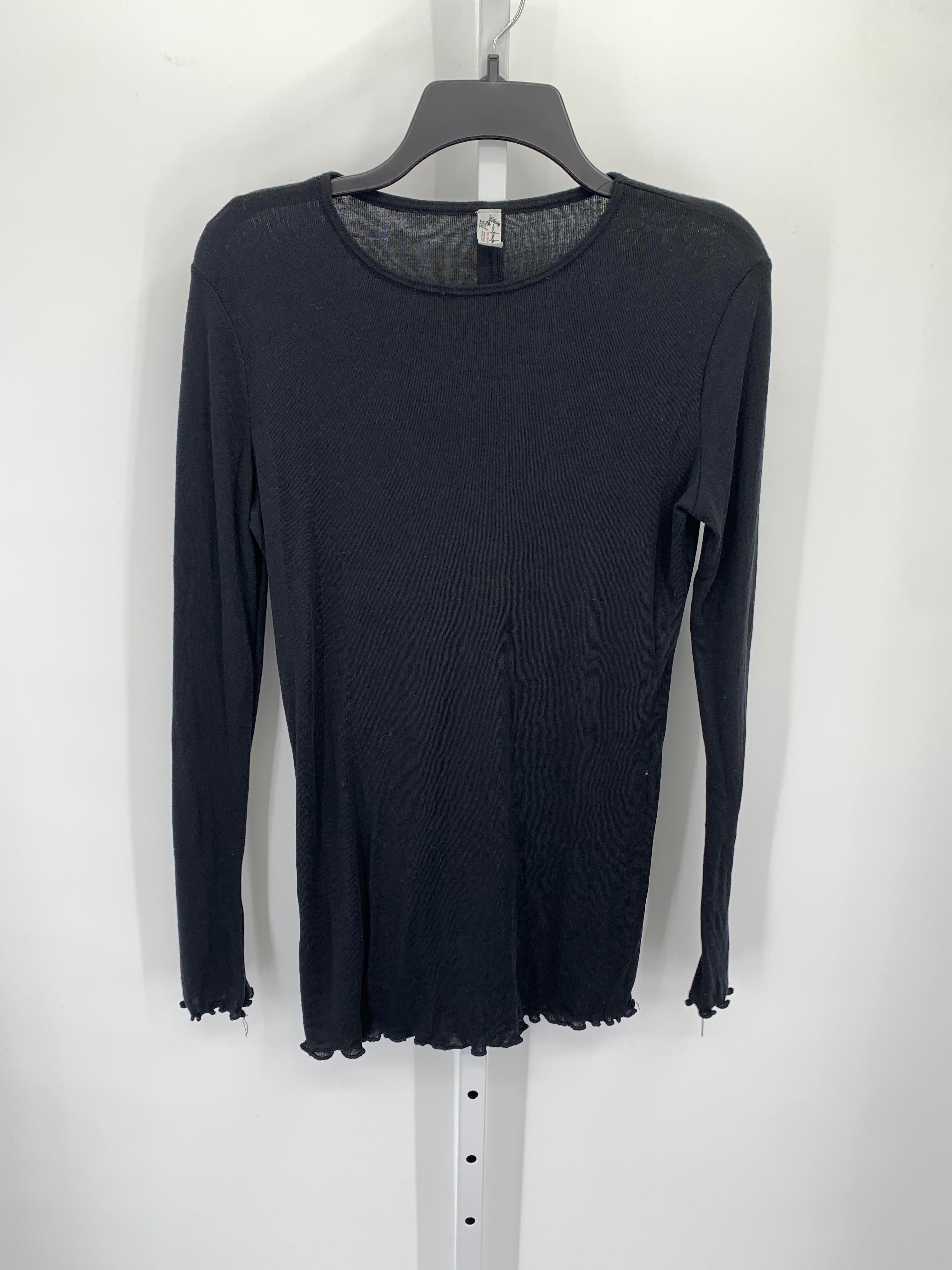 Free People Size Medium Misses Long Sleeve Shirt