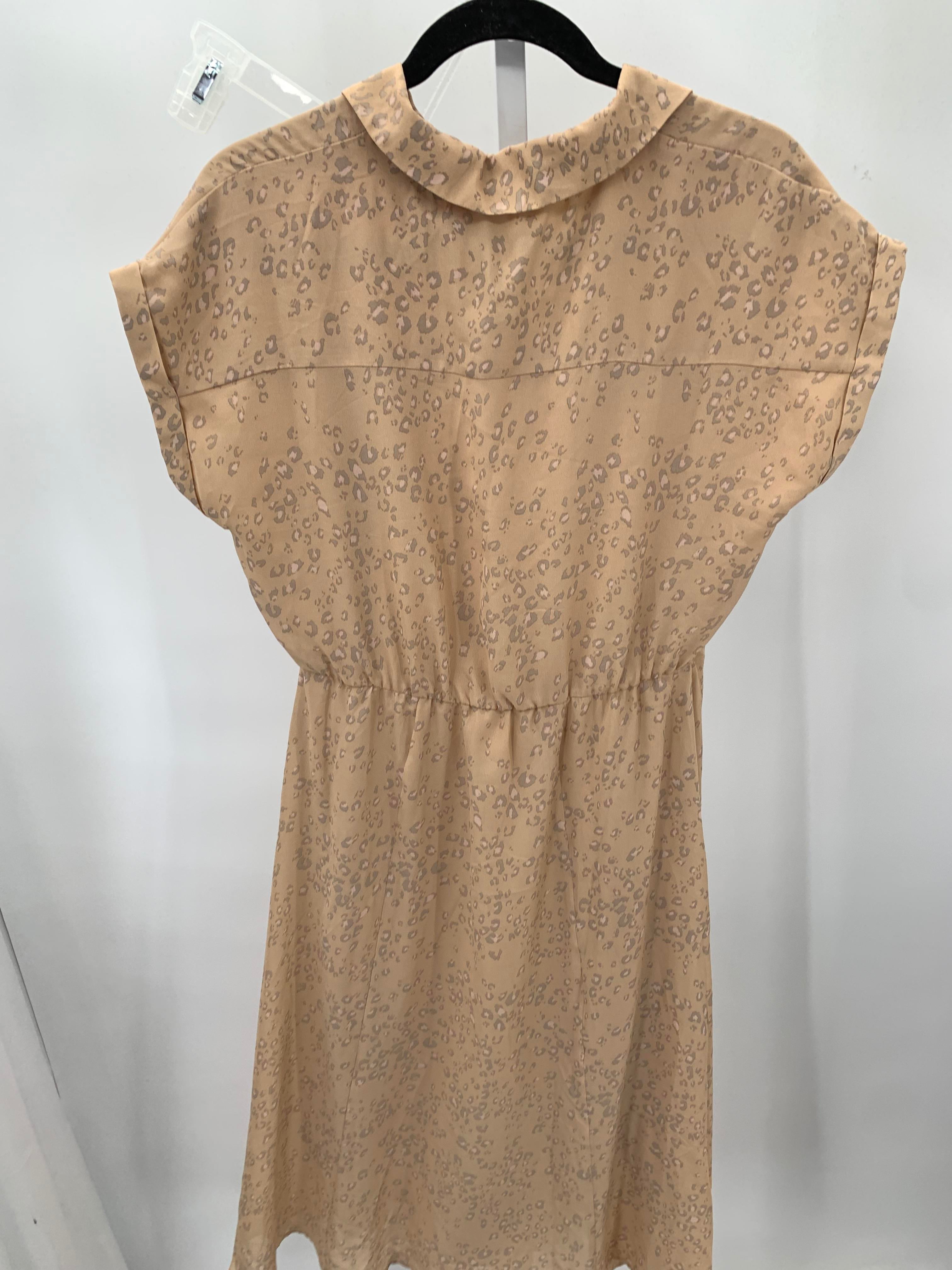 Lucky Brand Size Medium Misses Short Sleeve Dress