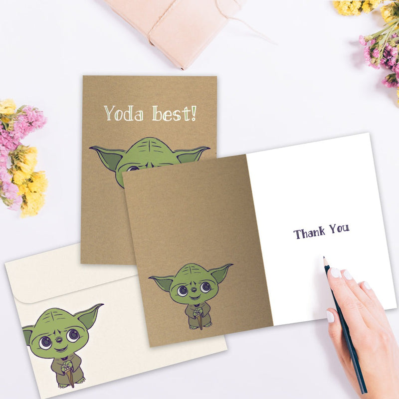 Yoda Best, Thank You Card