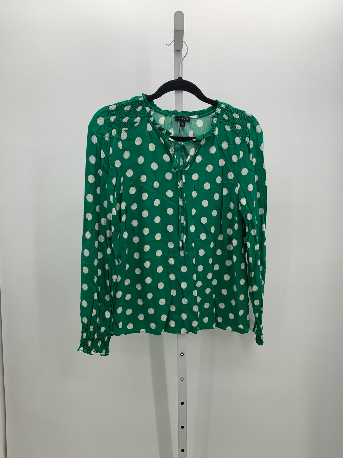Talbots Size X Small Misses Long Sleeve Shirt
