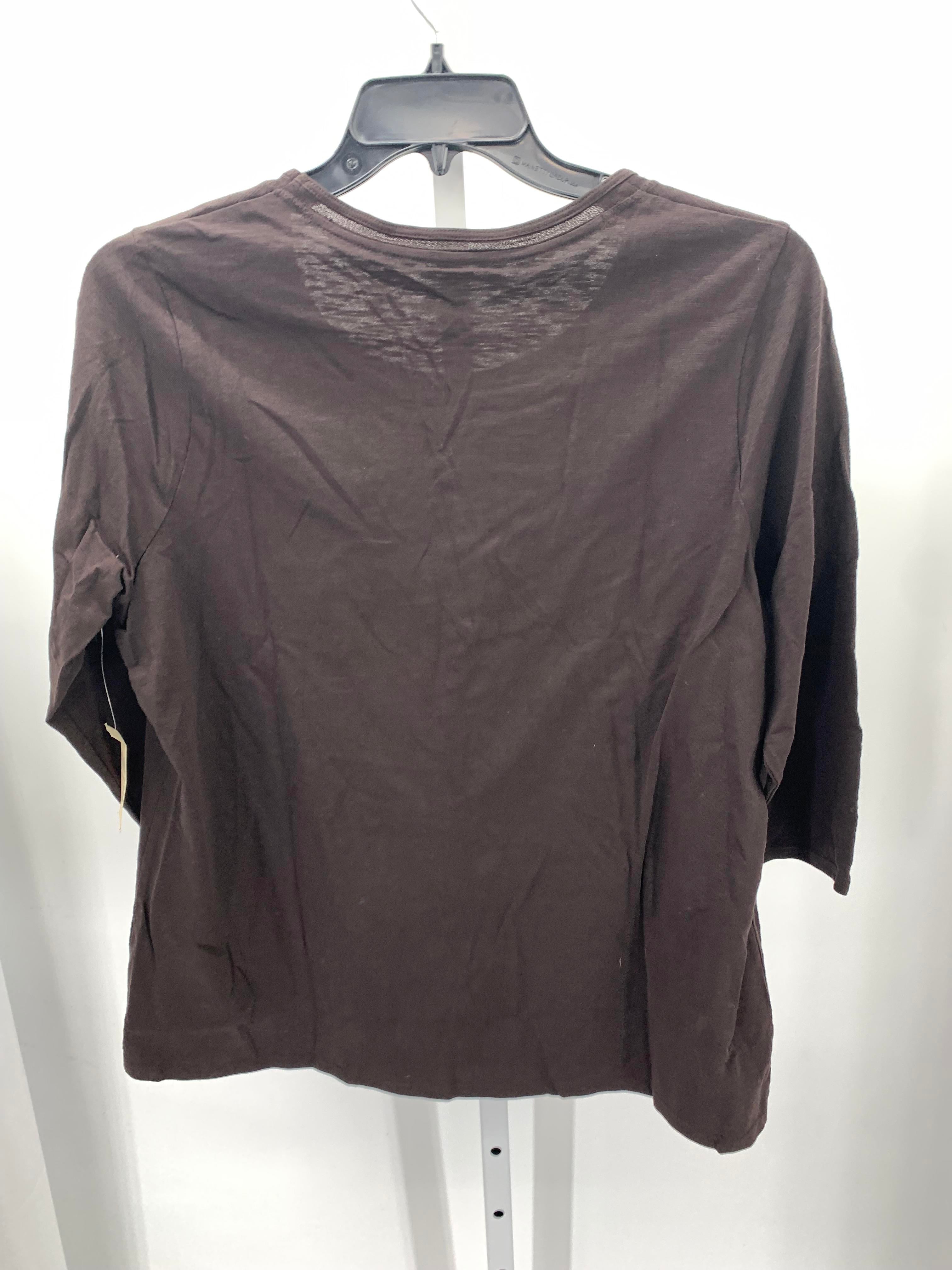 Coldwater Creek Size 1X Womens 3/4 Sleeve Shirt