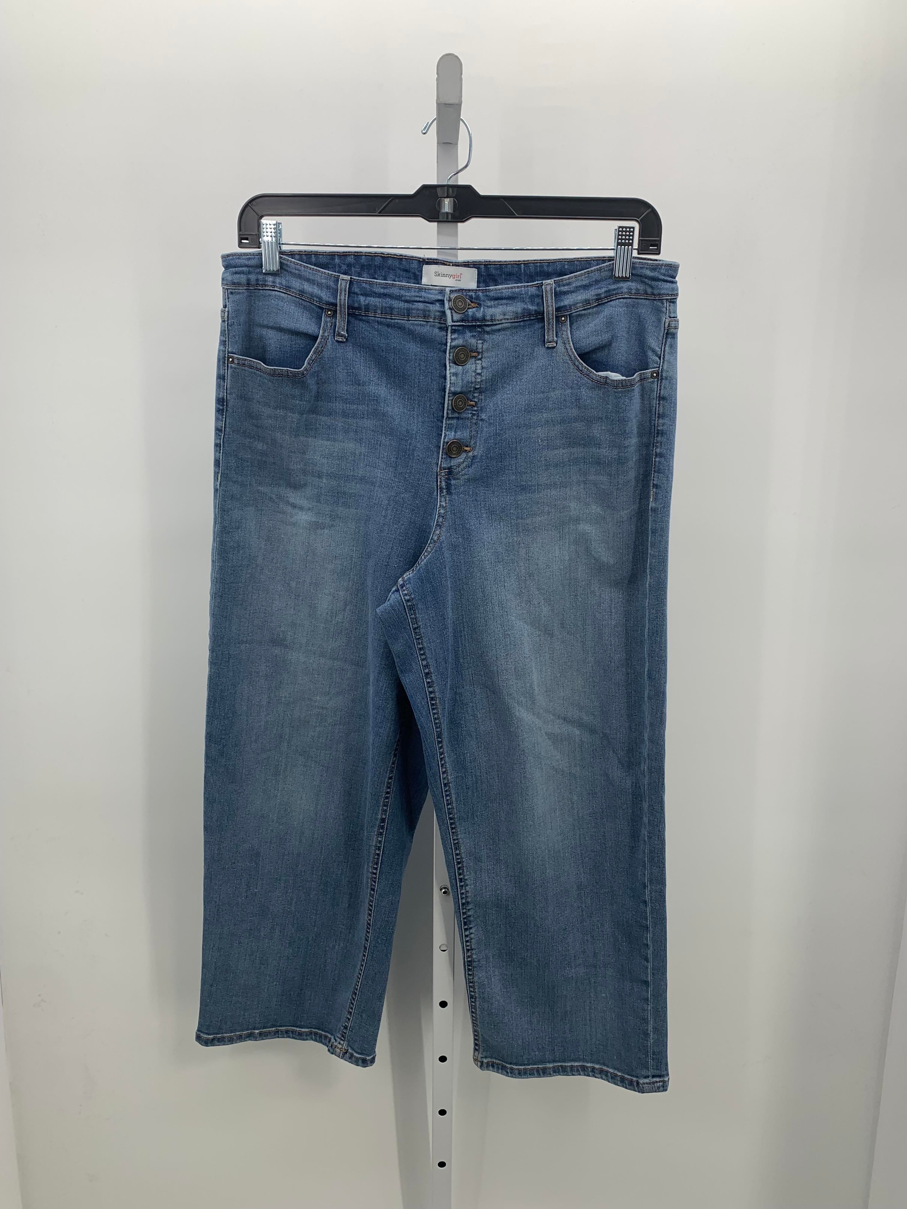 Size 16 Misses Cropped Jeans