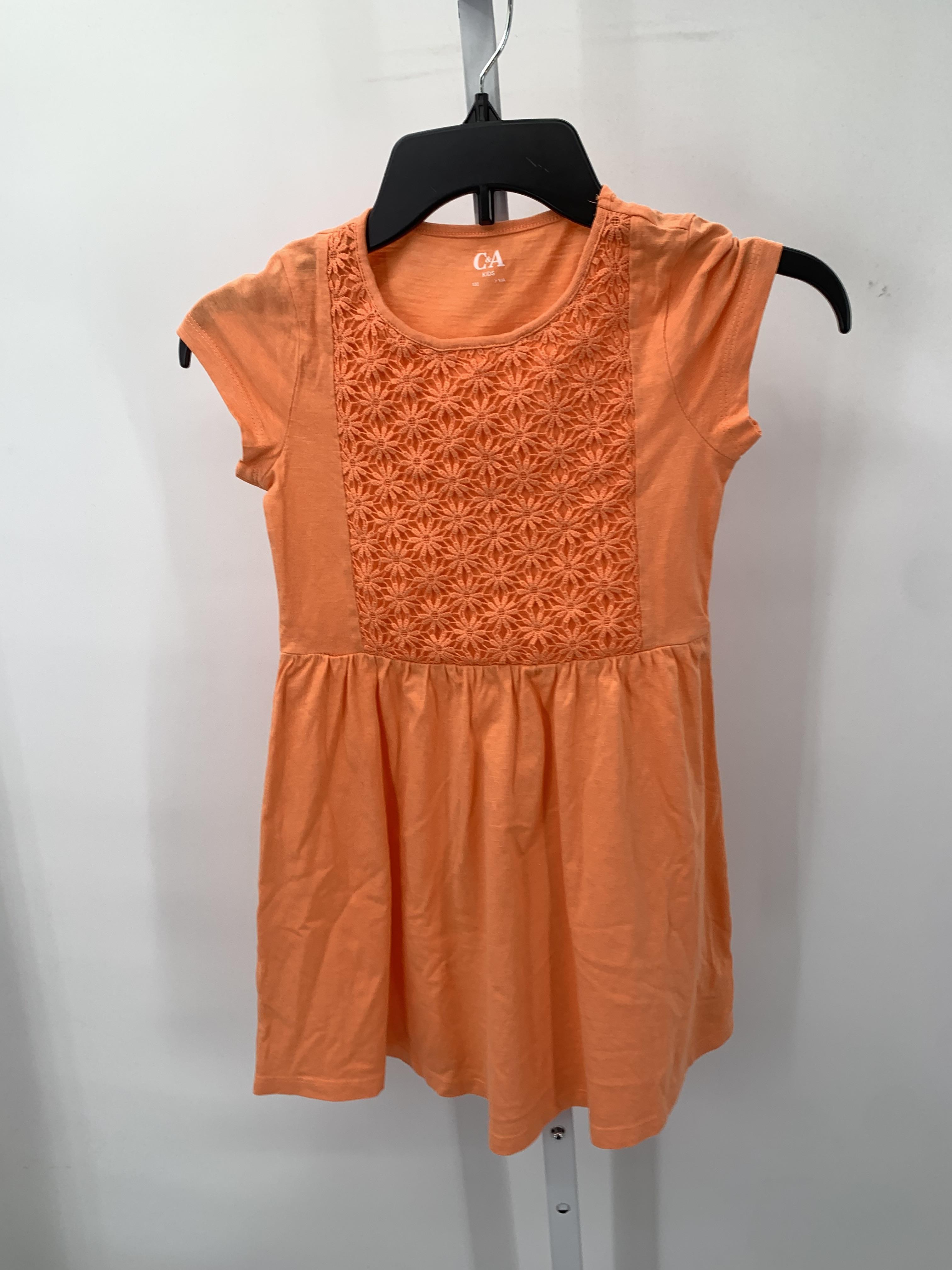 Size 7 Girls Short Sleeve Dress