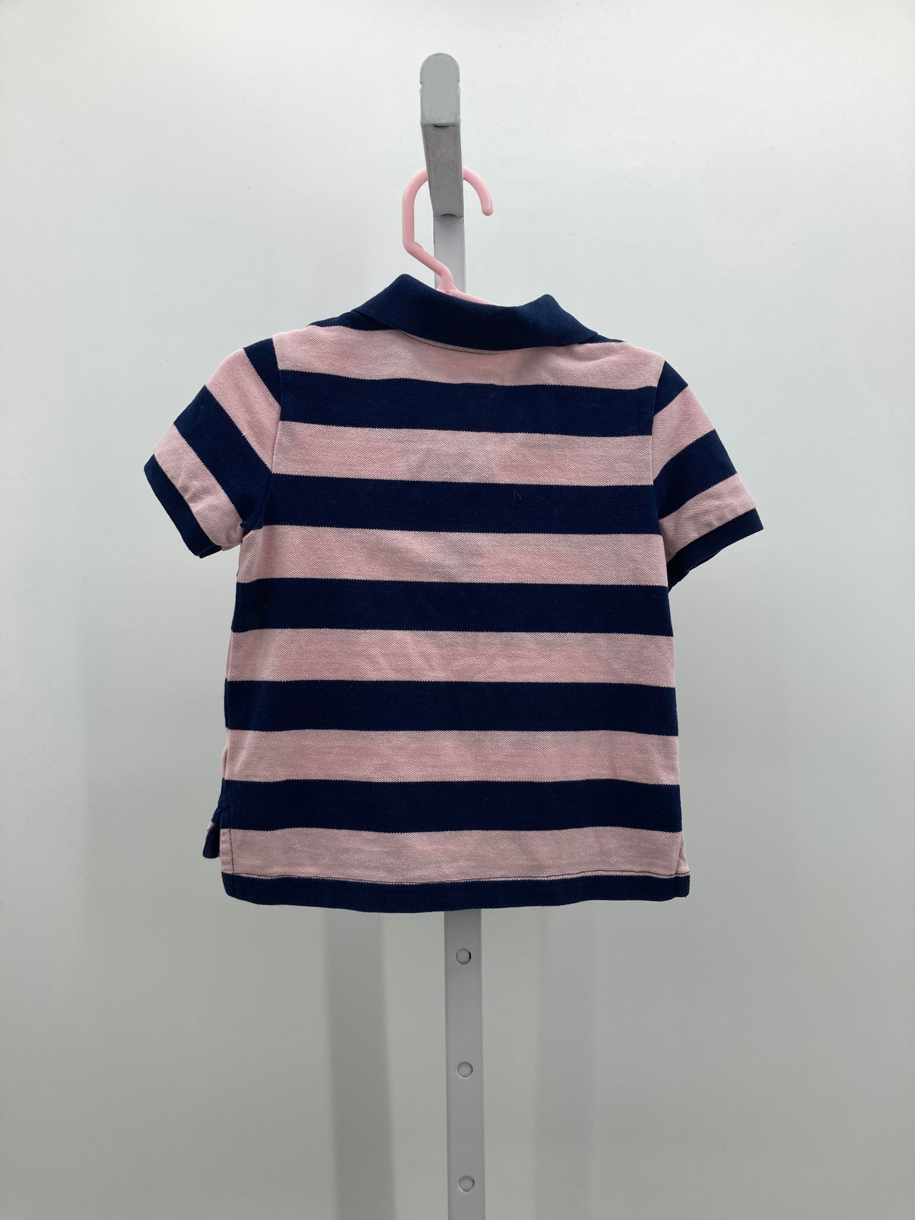PINK STRIPES POLO