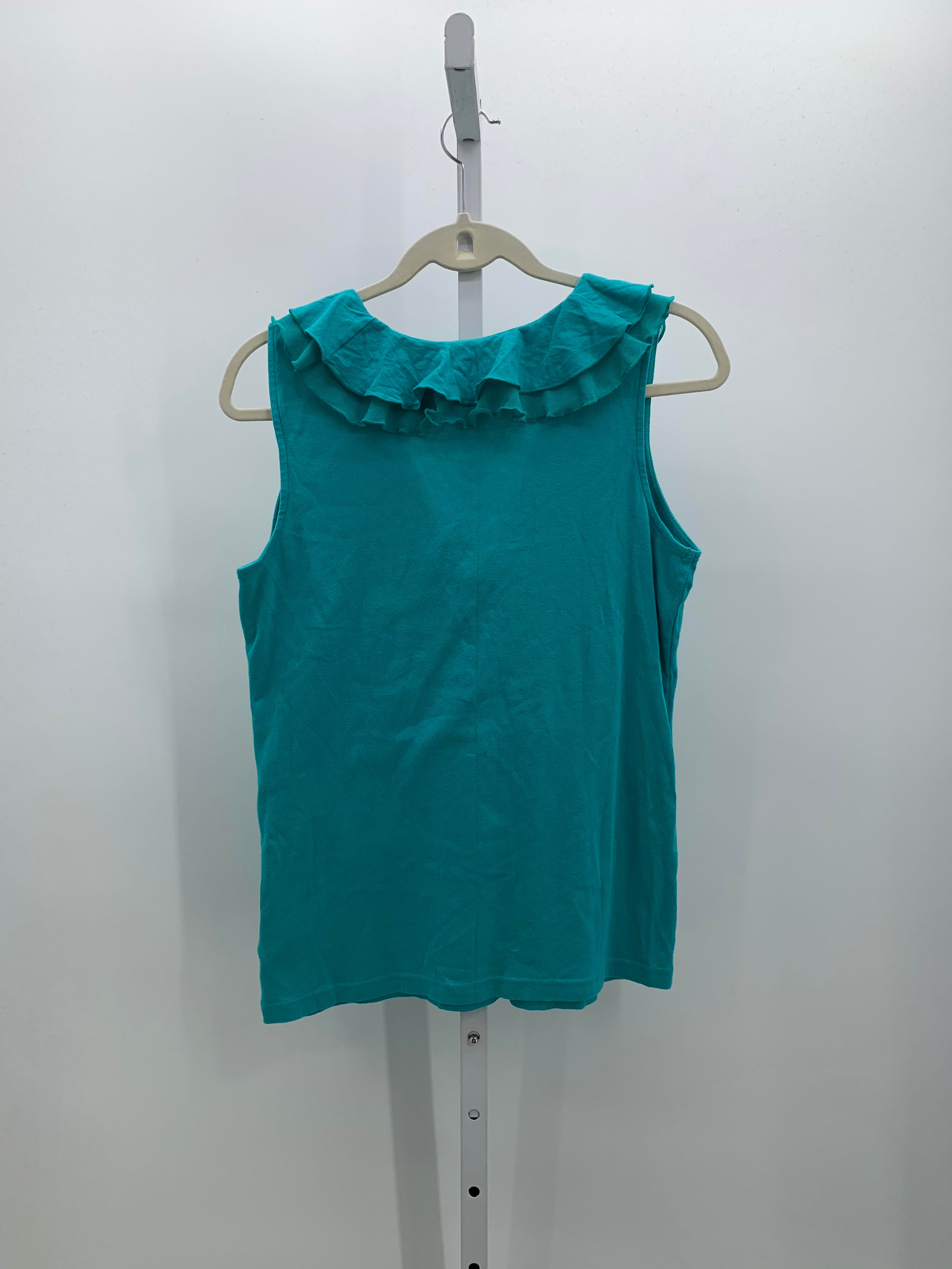 Chaps Size Medium Misses Sleeveless Shirt