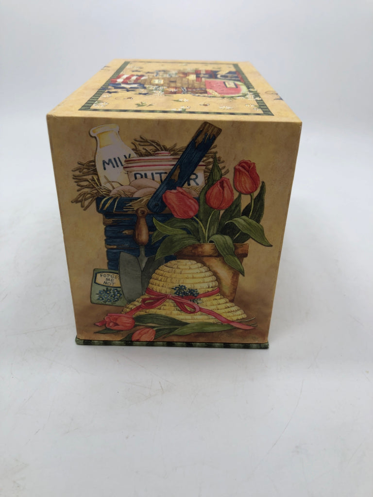 PRIMITIVE NIP RECIPE BOX.