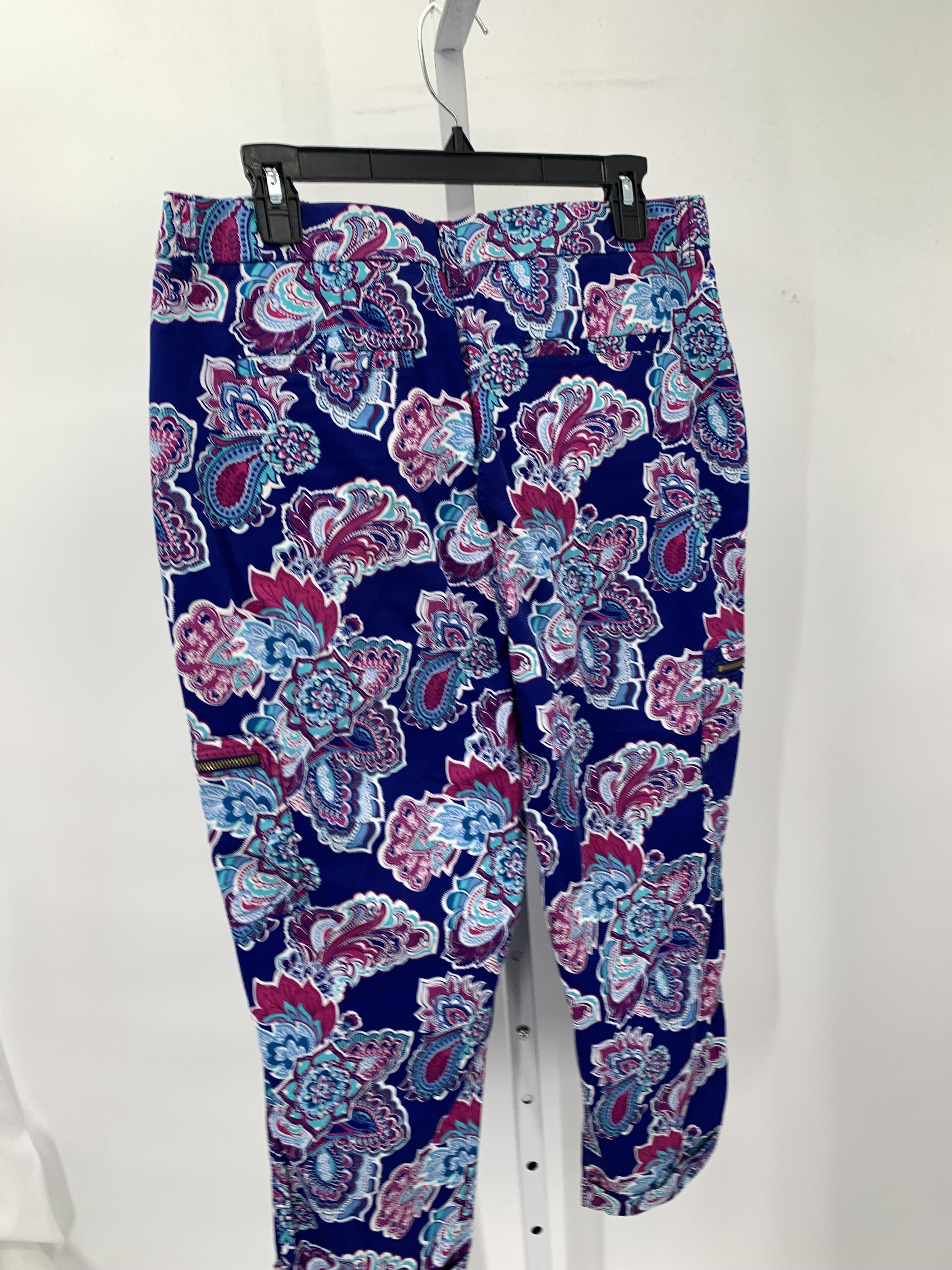 Chico's Size 10 Misses Cropped Pants