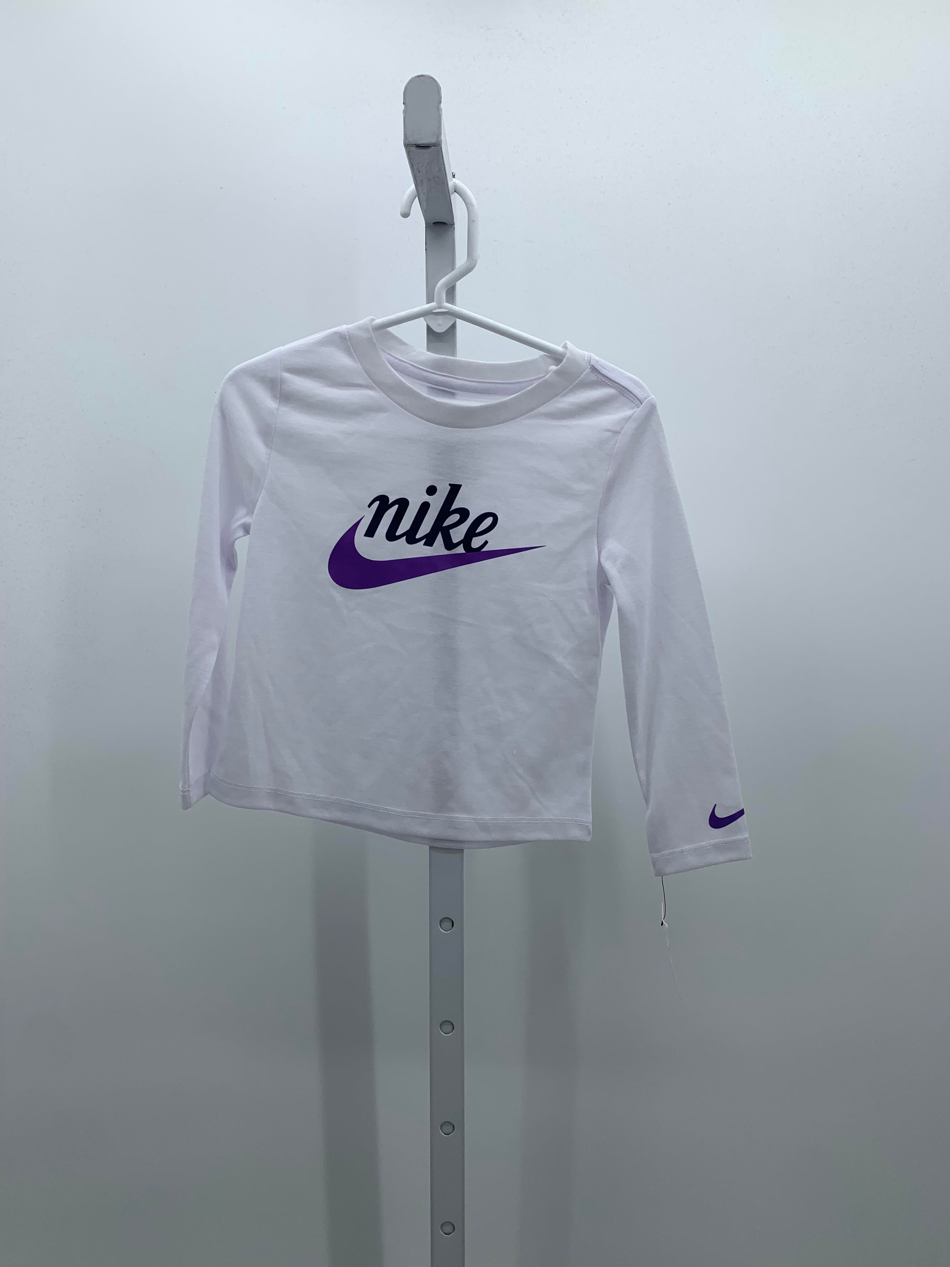 Nike Size 2T Girls Long Sleeve Shirt