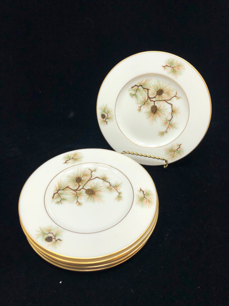 32PC PINECONE DISH SET - LENOX - SRV FOR 6.