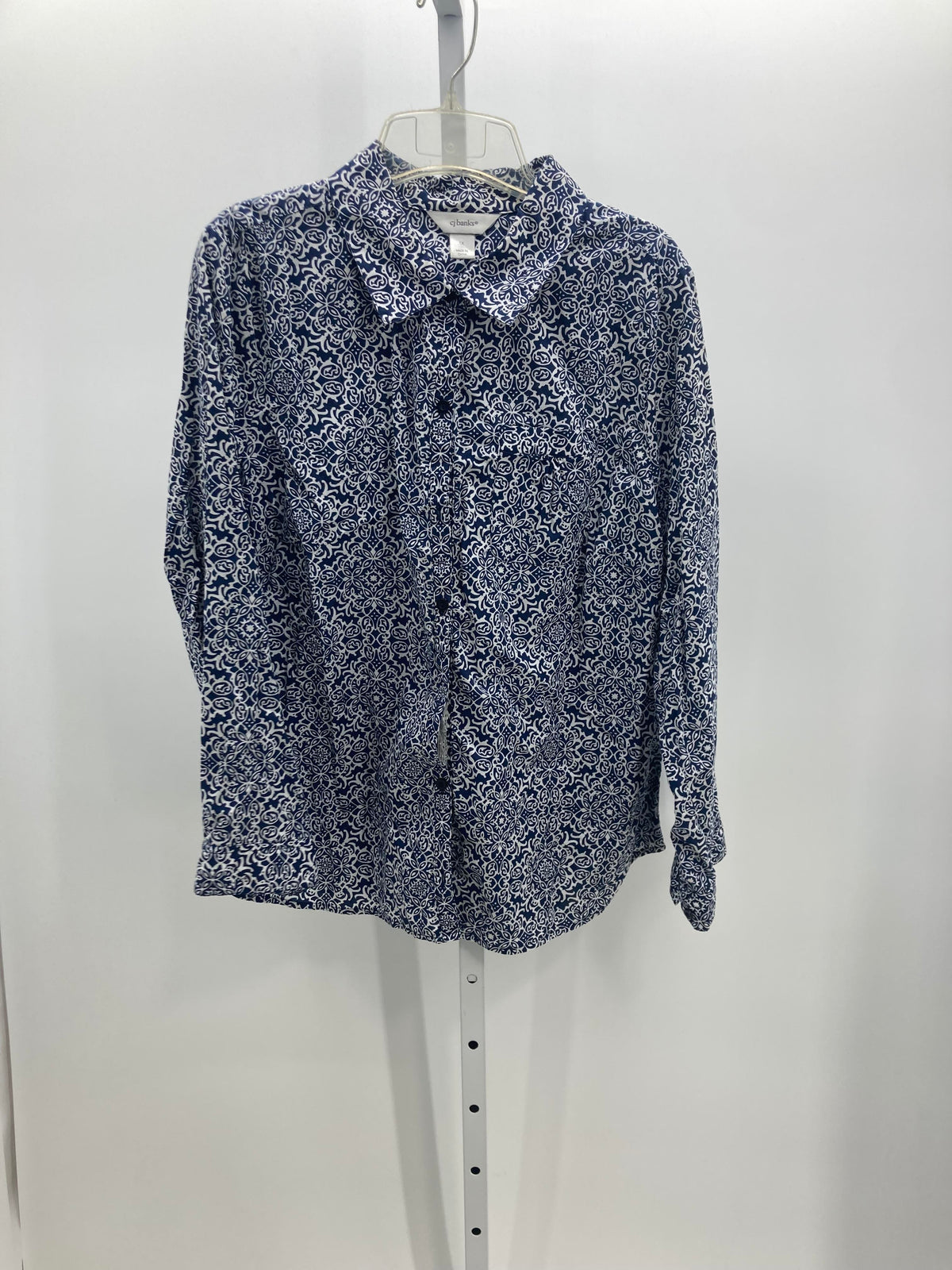 CJ Banks Size 1X Womens Long Sleeve Shirt