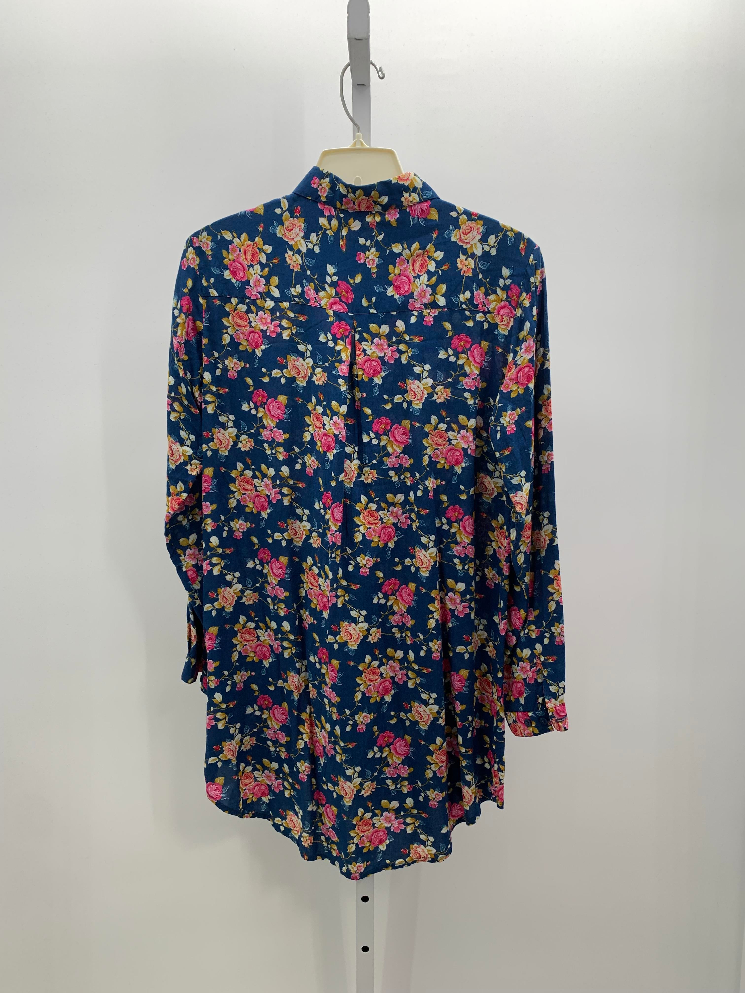 Size Extra Large Juniors Long Sleeve Shirt