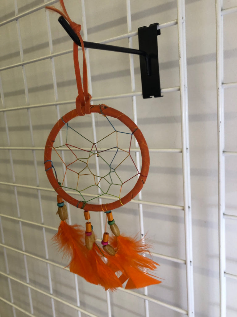 ORANGE DREAM CATCHER.