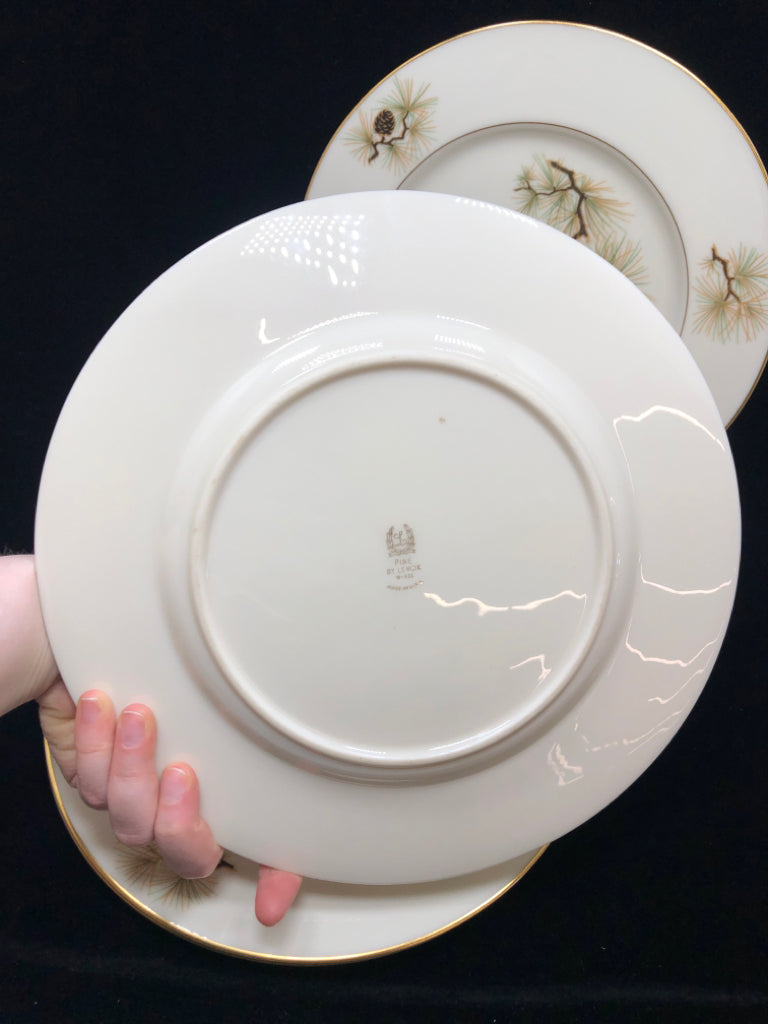 20PC PINECONE DISH SET - LENOX - SRV FOR 4.