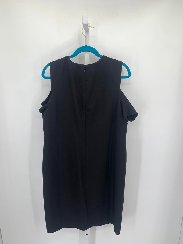 Chico's Size Large Misses Short Sleeve Dress