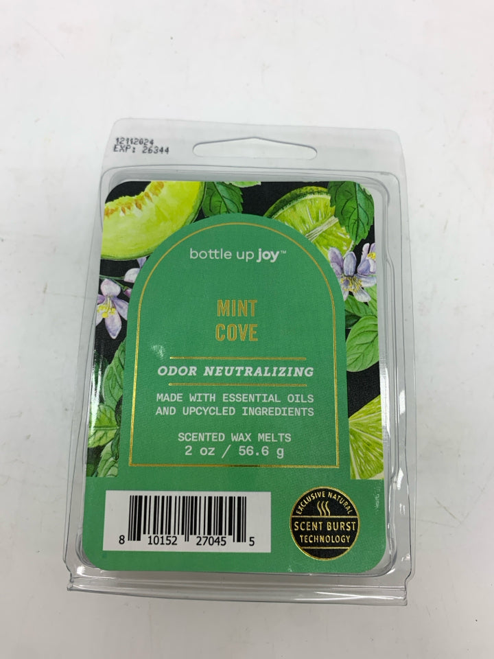 MINT COVE WAX MELTS.