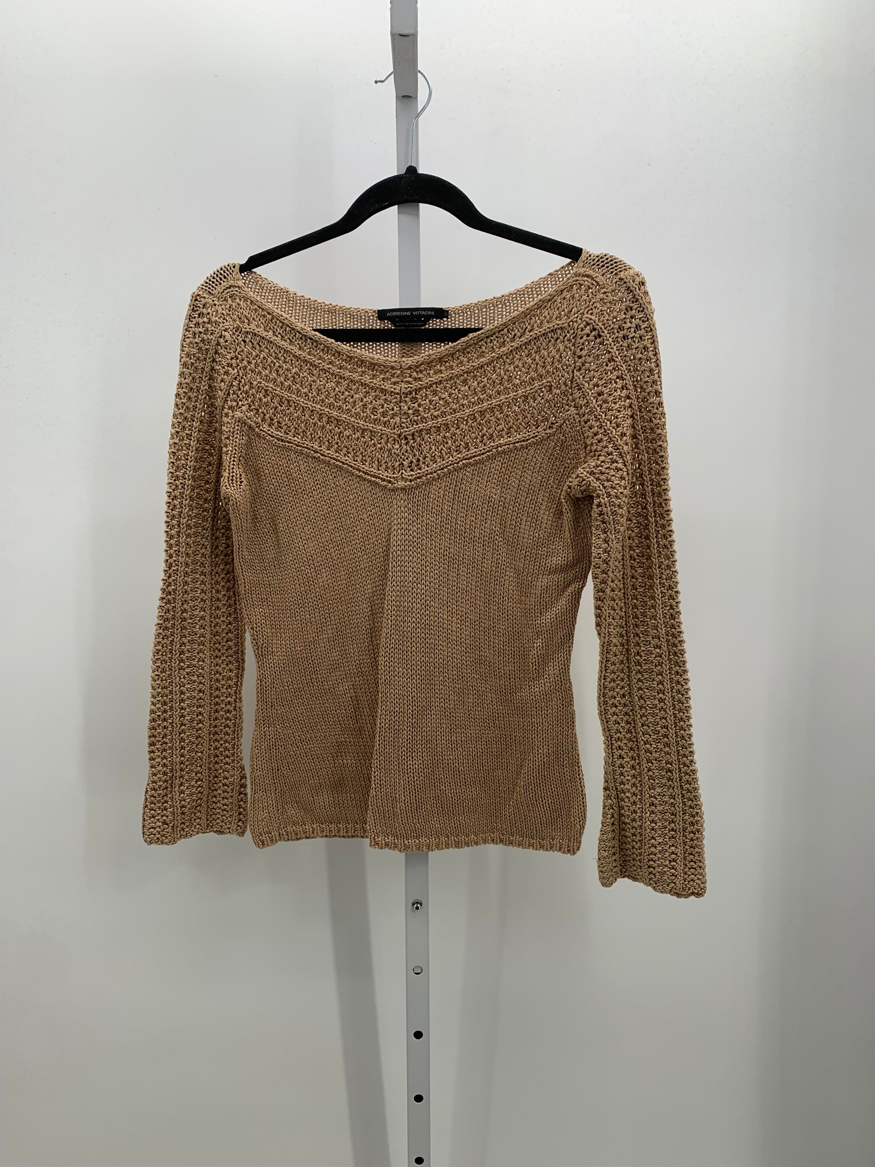Adrienne Vittadini Size Small Misses Long Slv Sweater