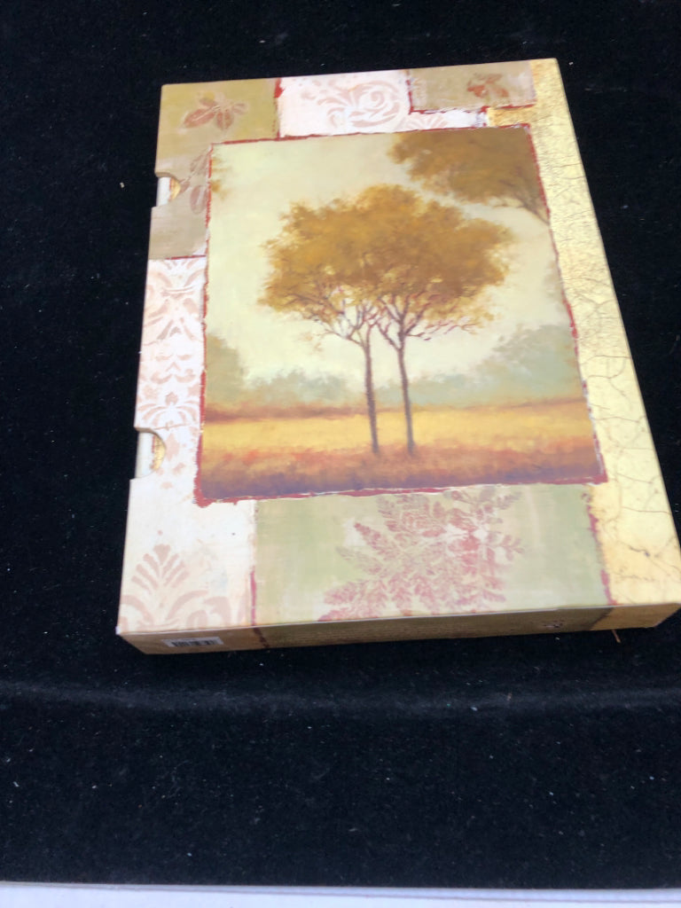 RECIPE BINDER AUTUMN TREE BOX SET.