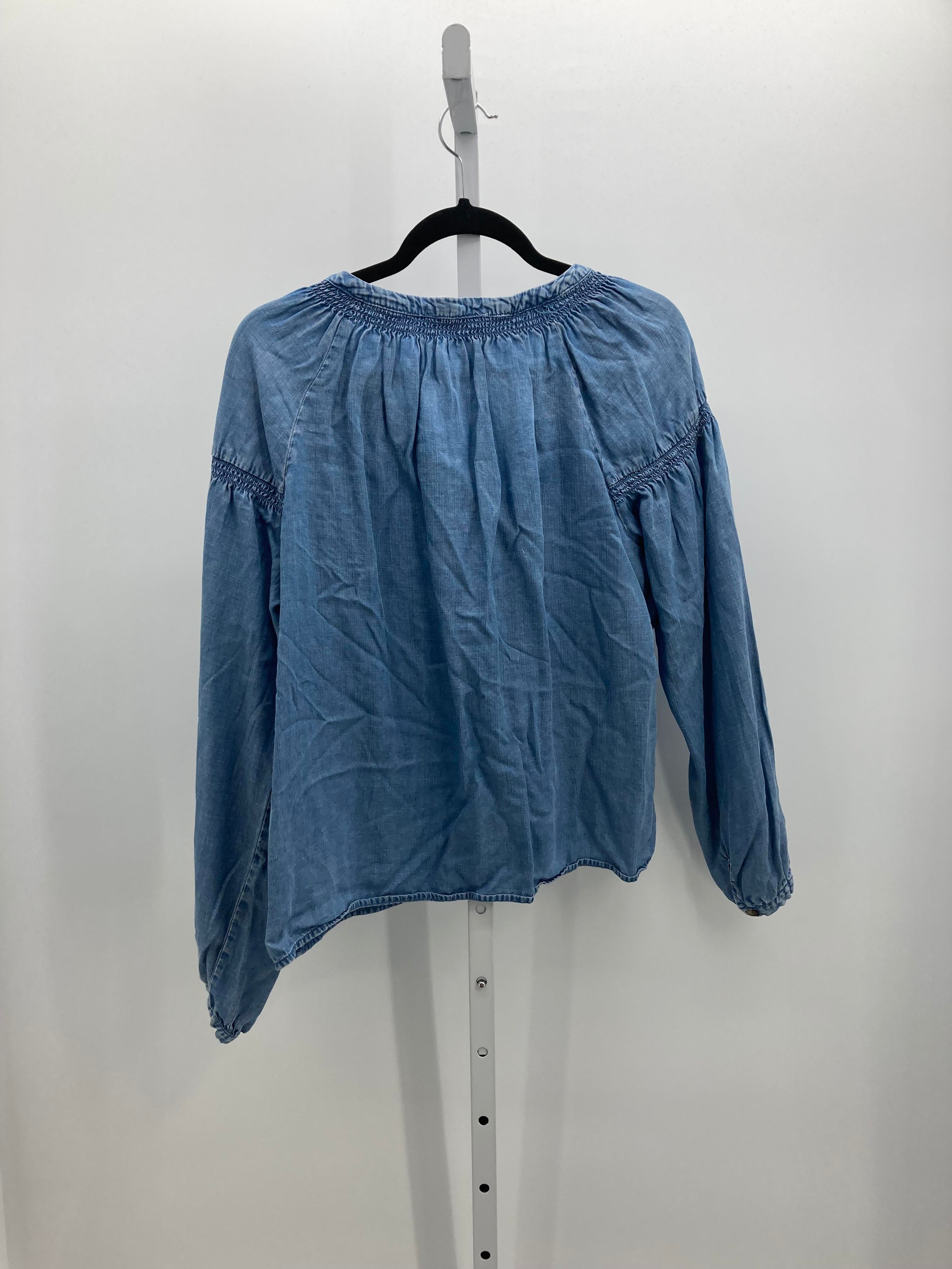 Jane + Delancey Size Large Misses Long Sleeve Shirt