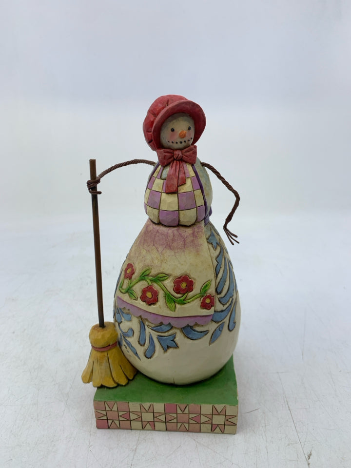 SNOW LADY " NOT A FLAKE OUT OF PLACE".