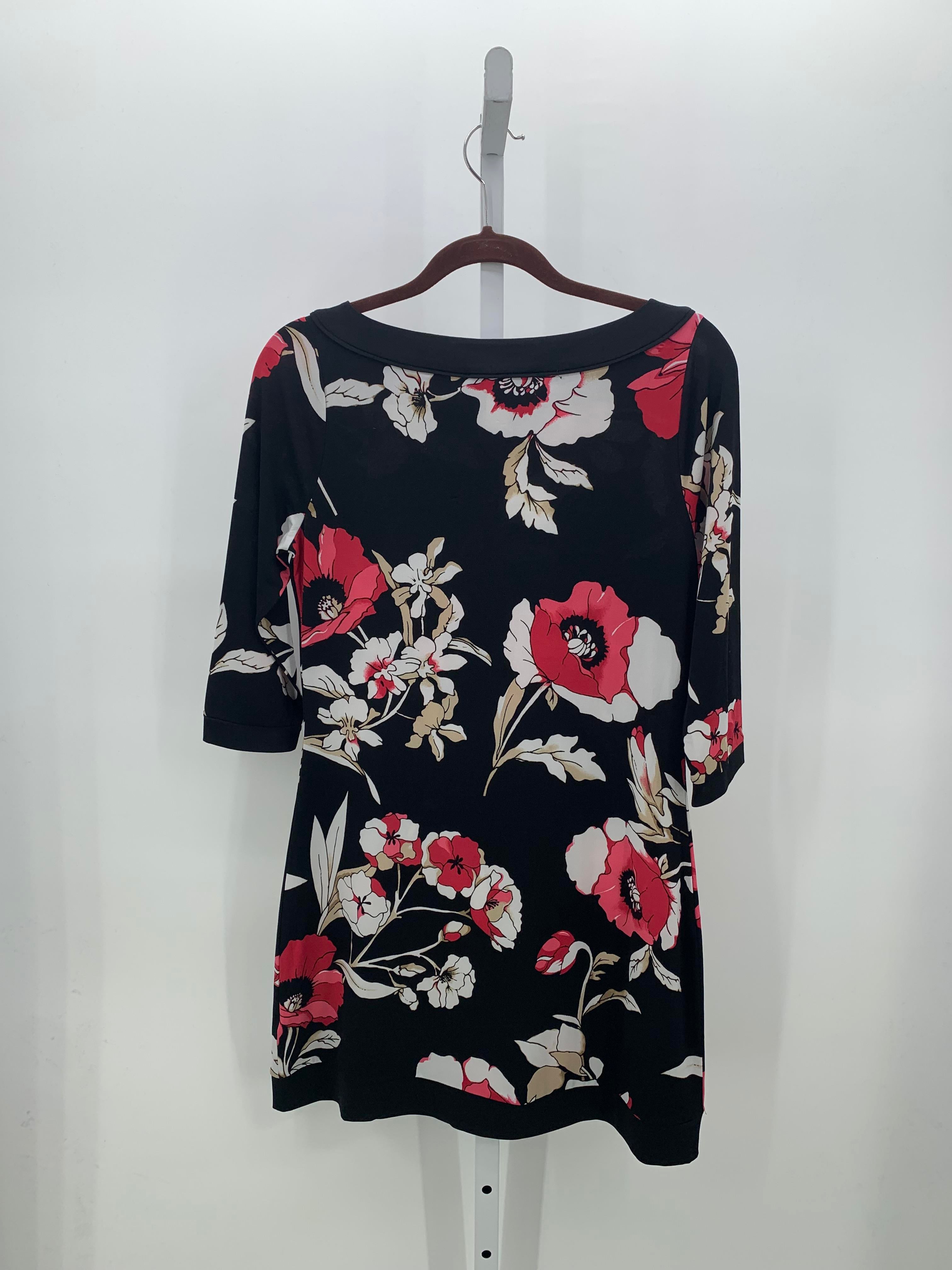 White House Black Size Small Misses 3/4 Sleeve Dress