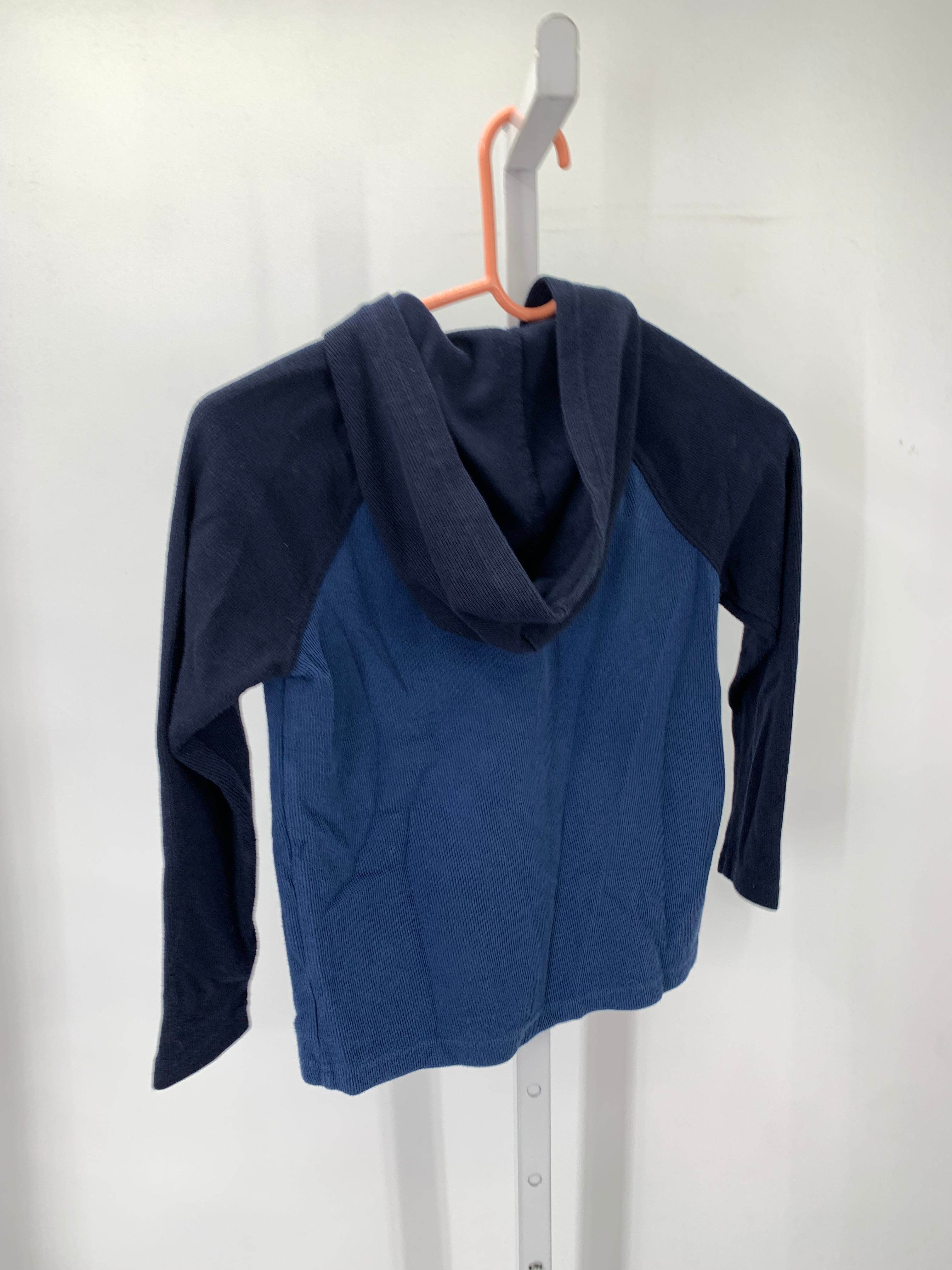 HOODED HENLEY KNIT