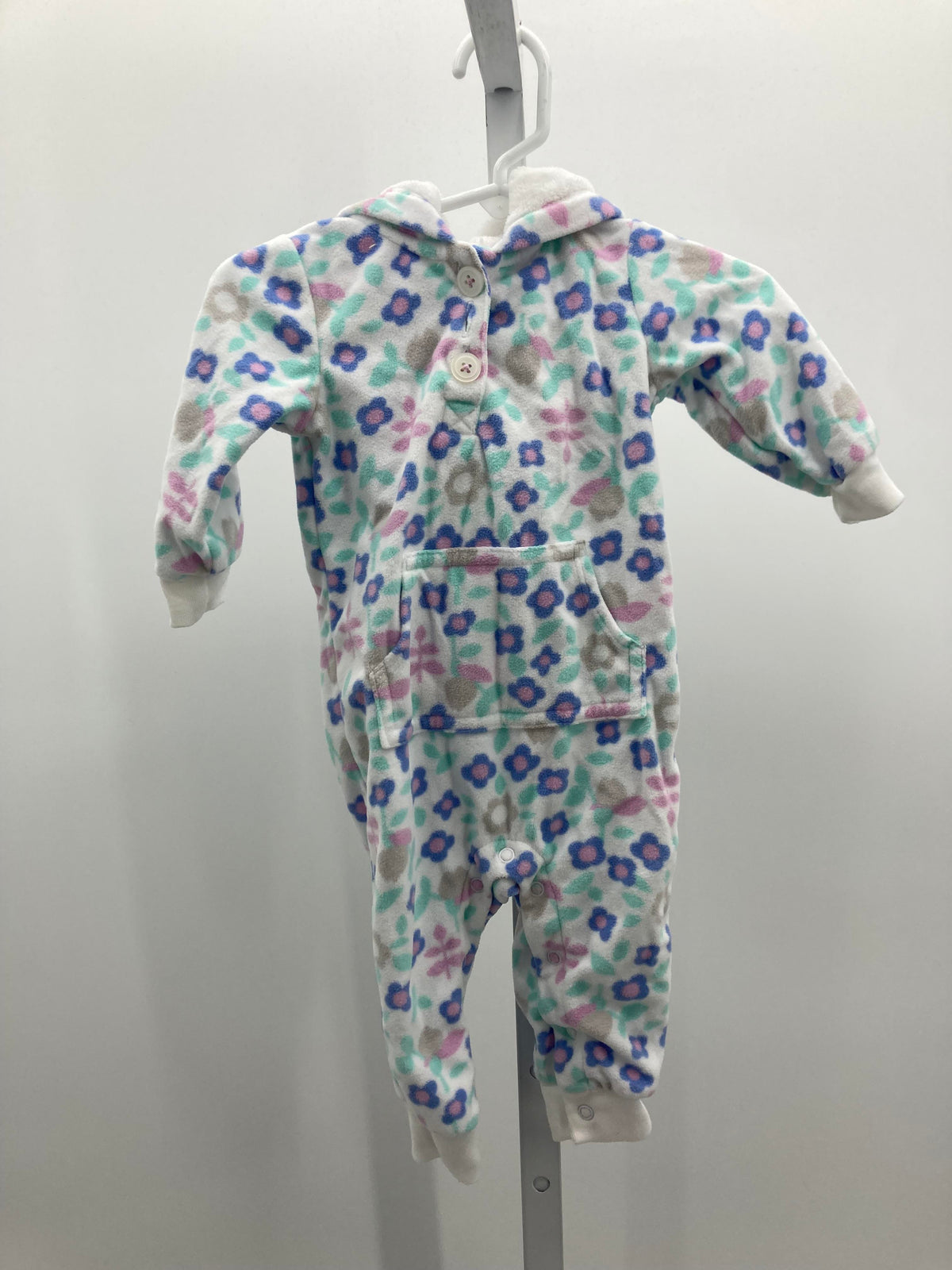Carters Size 6 Months Girls Long Slv. Romper