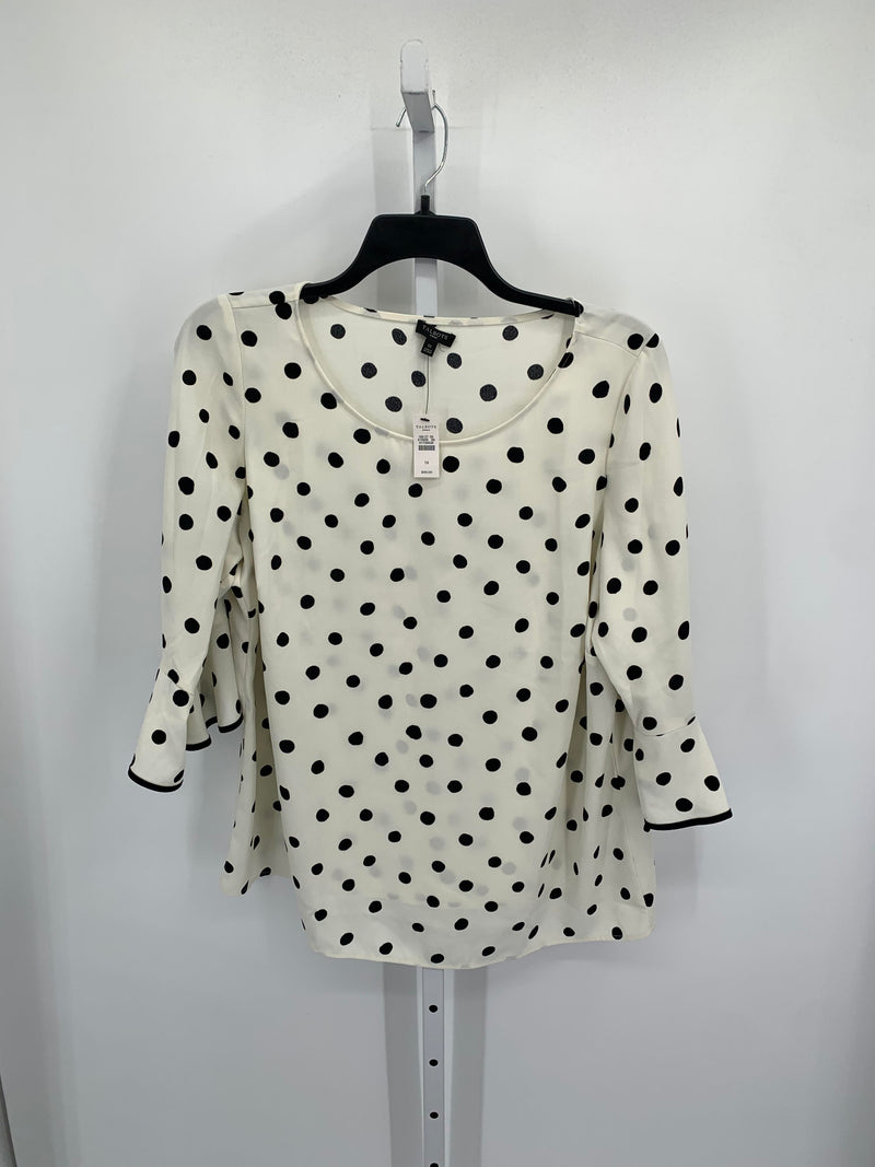 Talbots Size 1X Womens 3/4 Sleeve Shirt