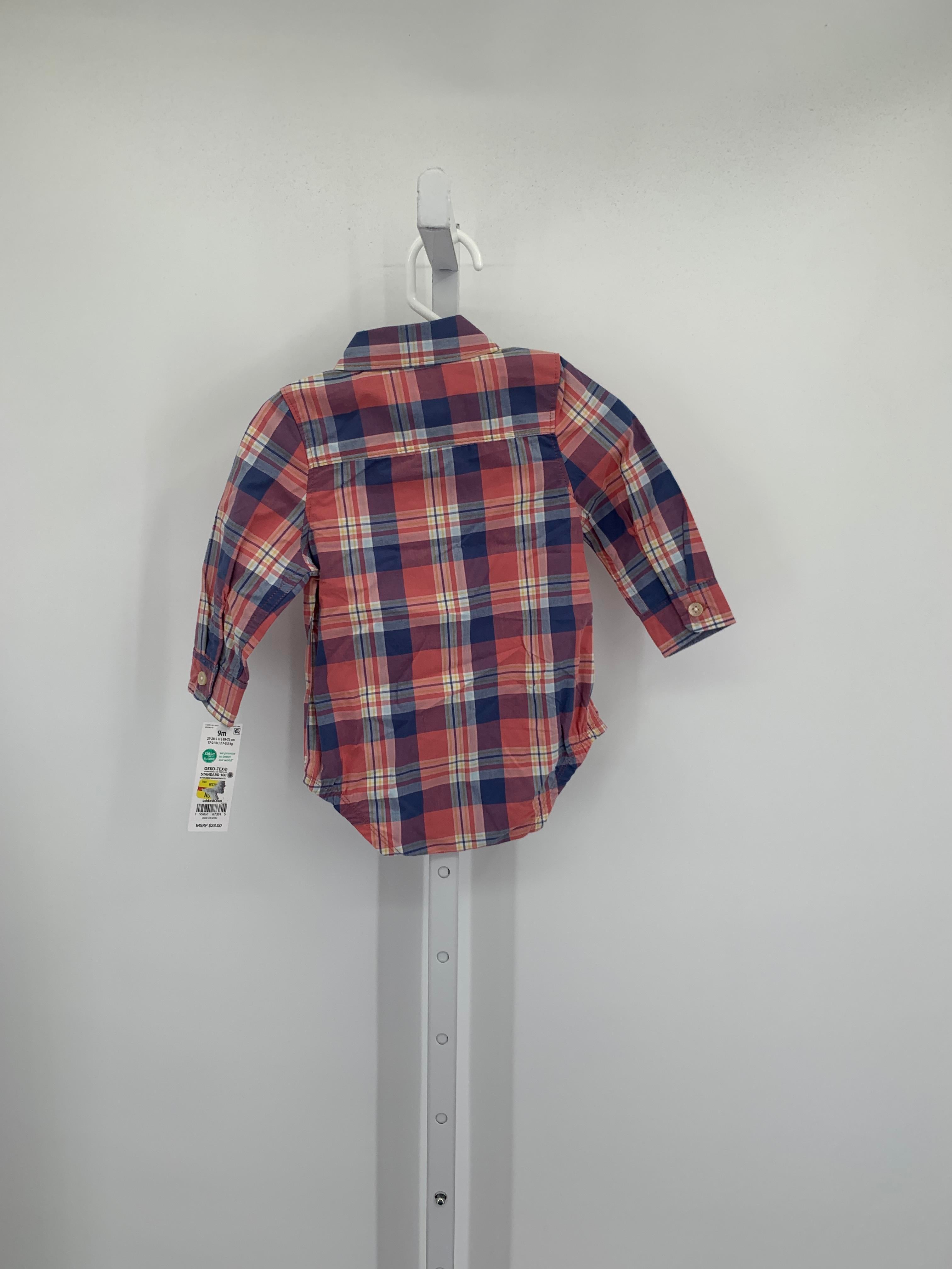 NEW BLUE PLAID BUTTON DOWN