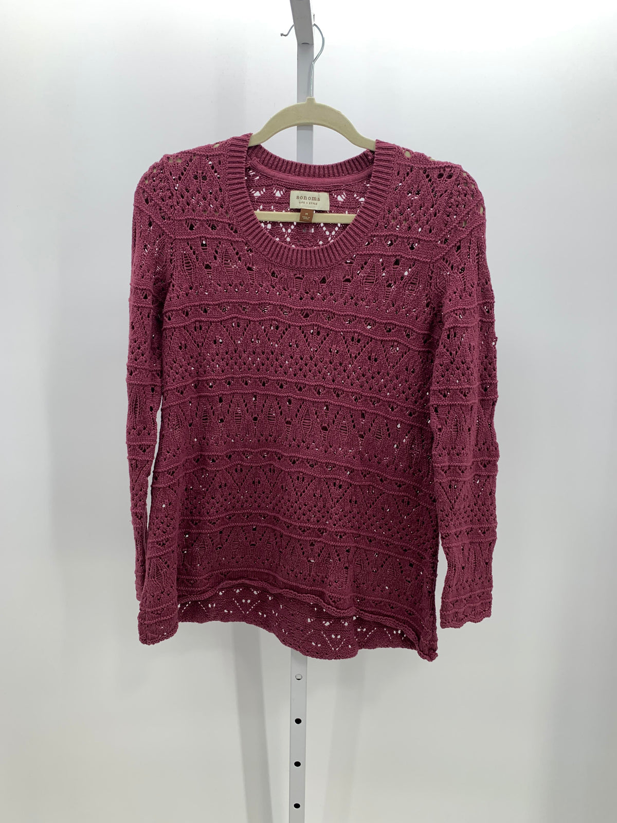Sonoma Size Medium Misses Long Slv Sweater