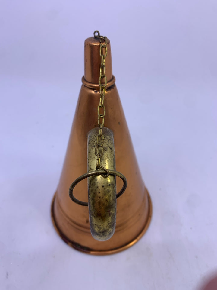 DECORATIVE COPPER PIECE.