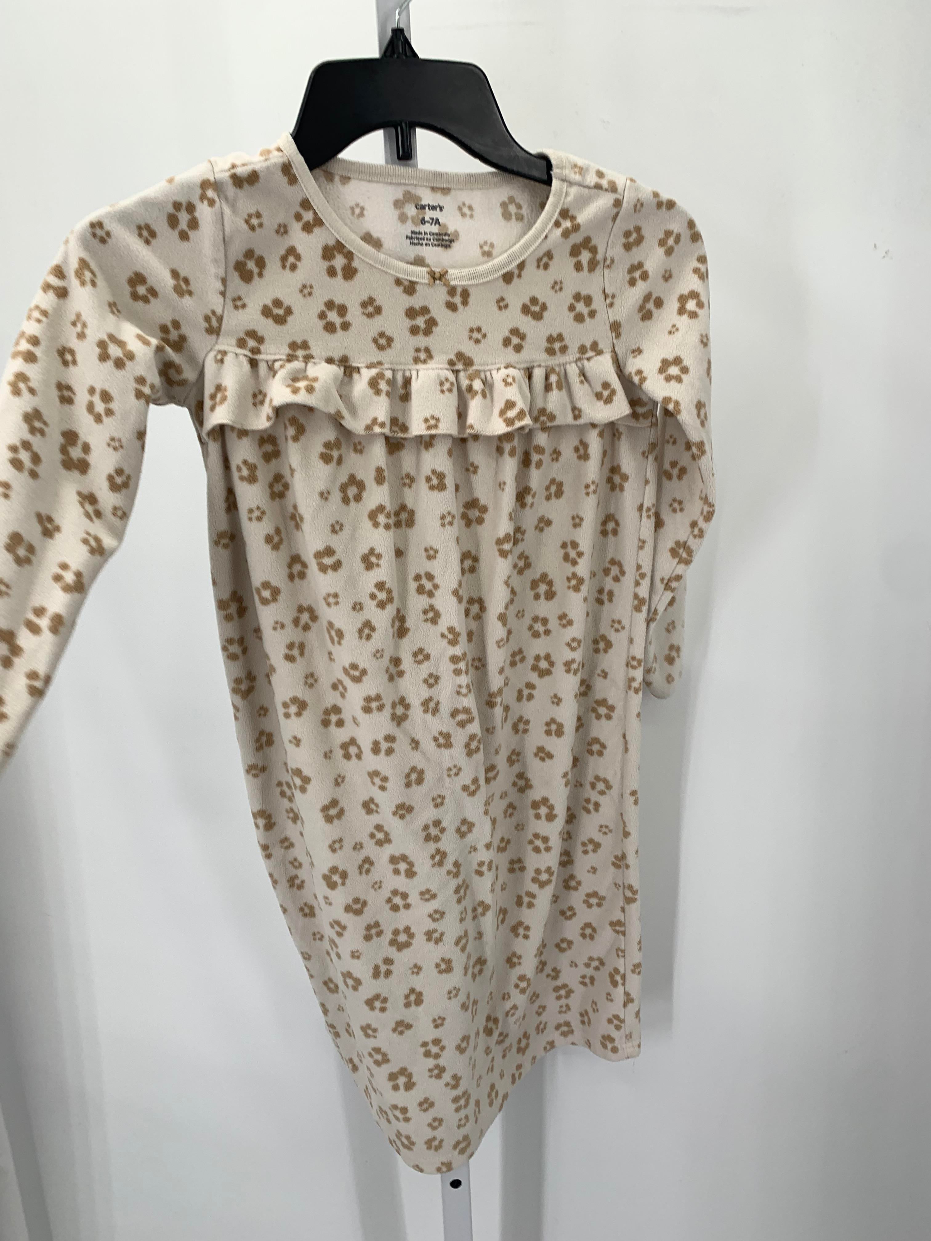Carters Size 6-7 Girls Nightgown
